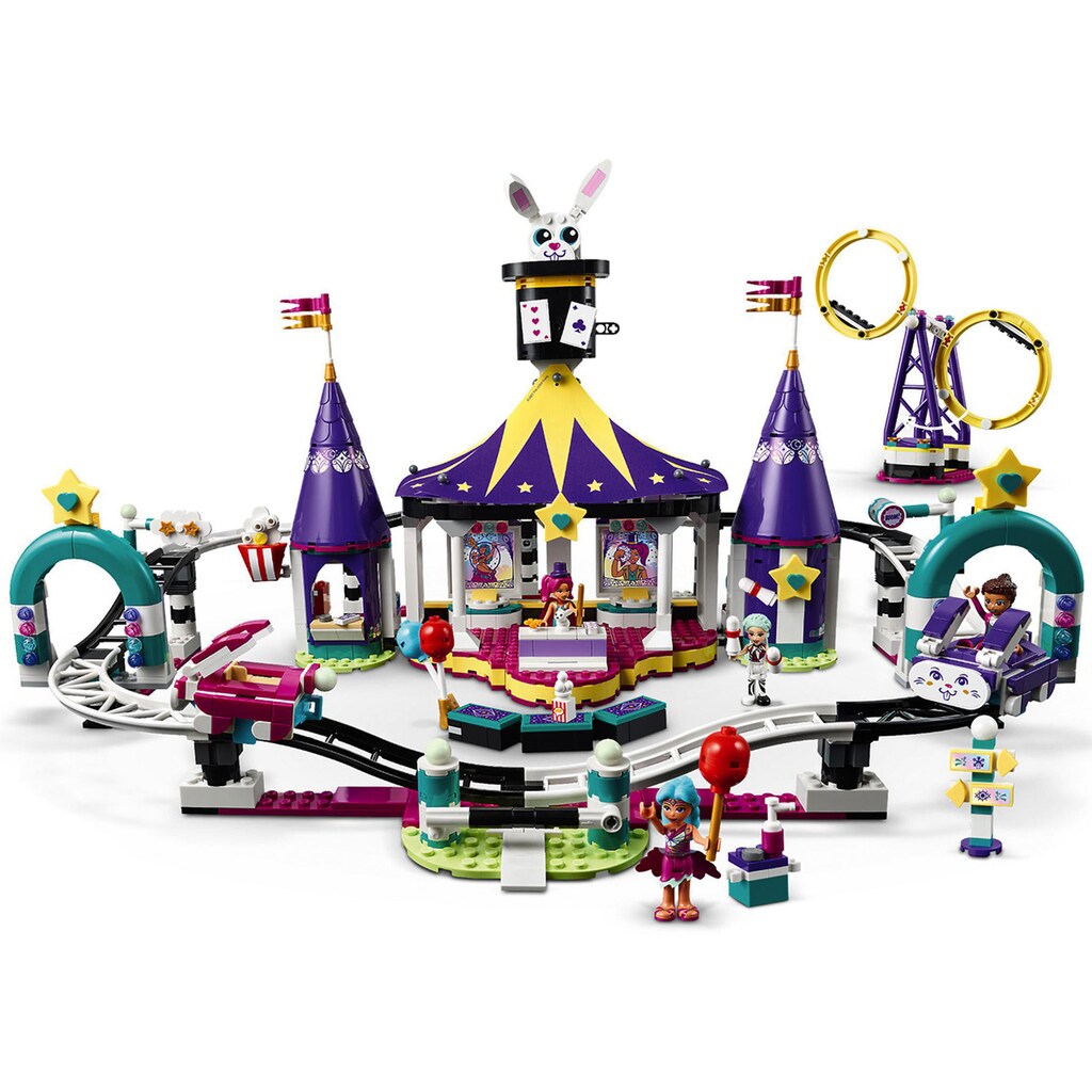 LEGO® Konstruktionsspielsteine »Magische Jahrmarktachterbahn (41685), LEGO® Friends«, (974 St.), Made in Europe