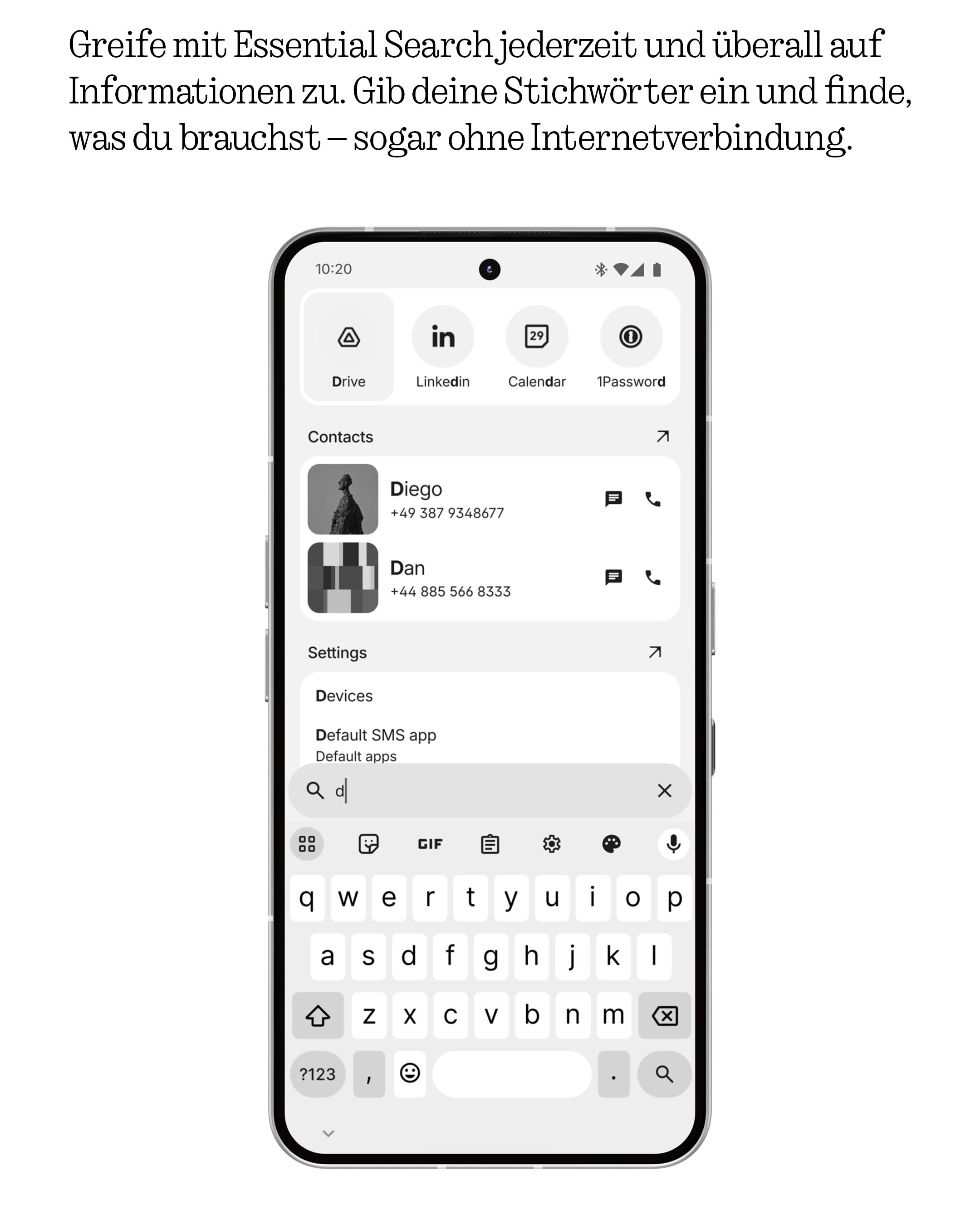 NOTHING Smartphone »Phone (3)« schwarz