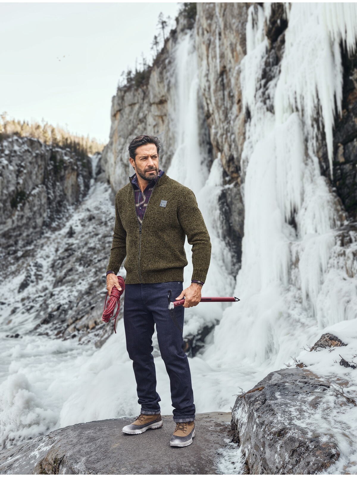 Jan Vanderstorm Strickjacke »Strickjacke EIRBERG«