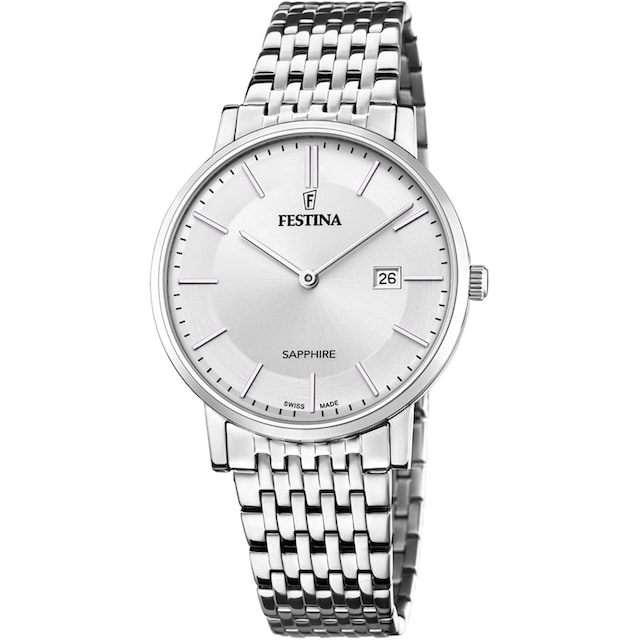 Festina Schweizer Uhr »Festina Swiss Made, F20018/1« auf Rechnung kaufen