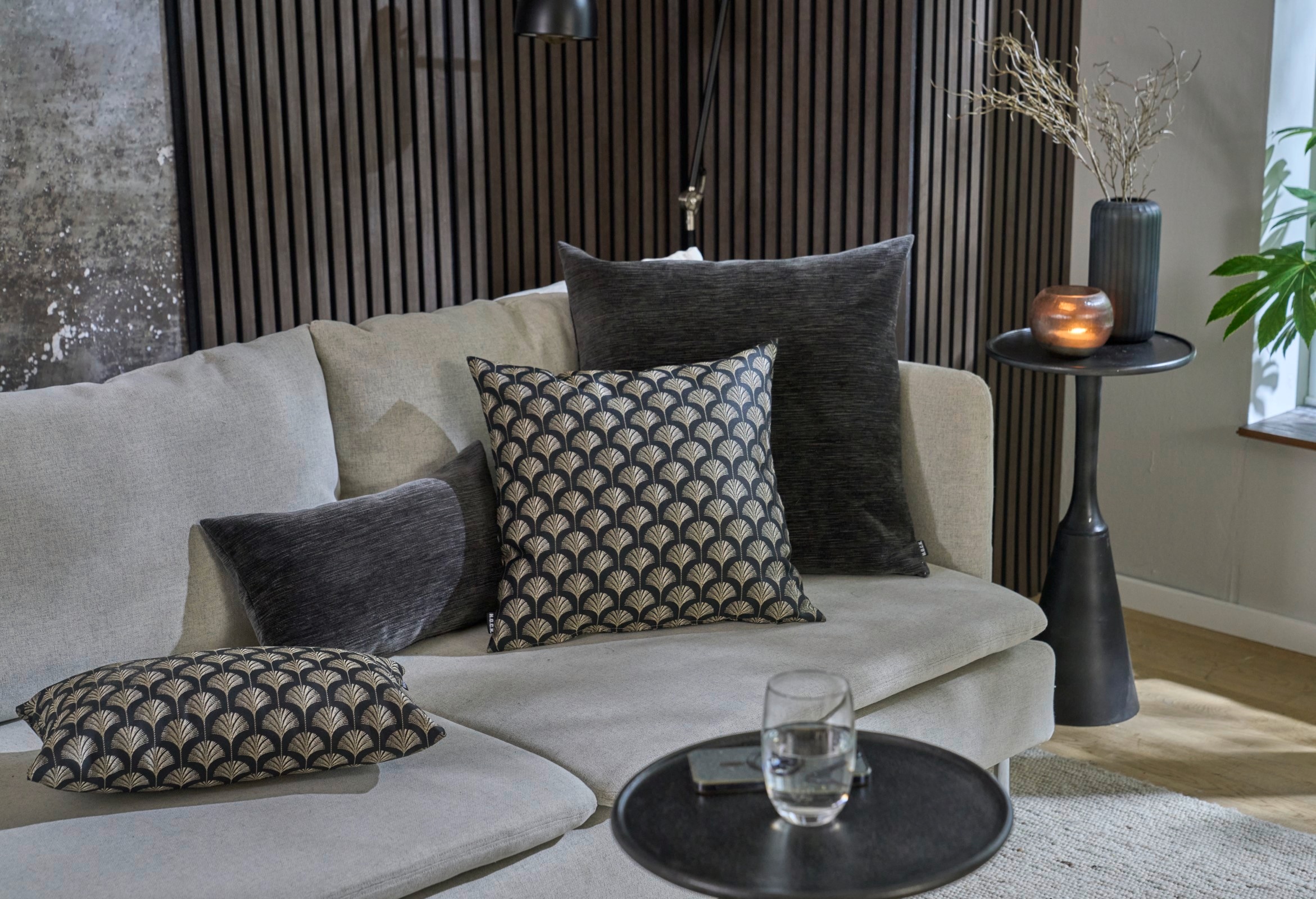 H.O.C.K. Dekokissen »Stacy« Sofakissen inkl. Füllung, 60x60cm, Rückenkissen, uni