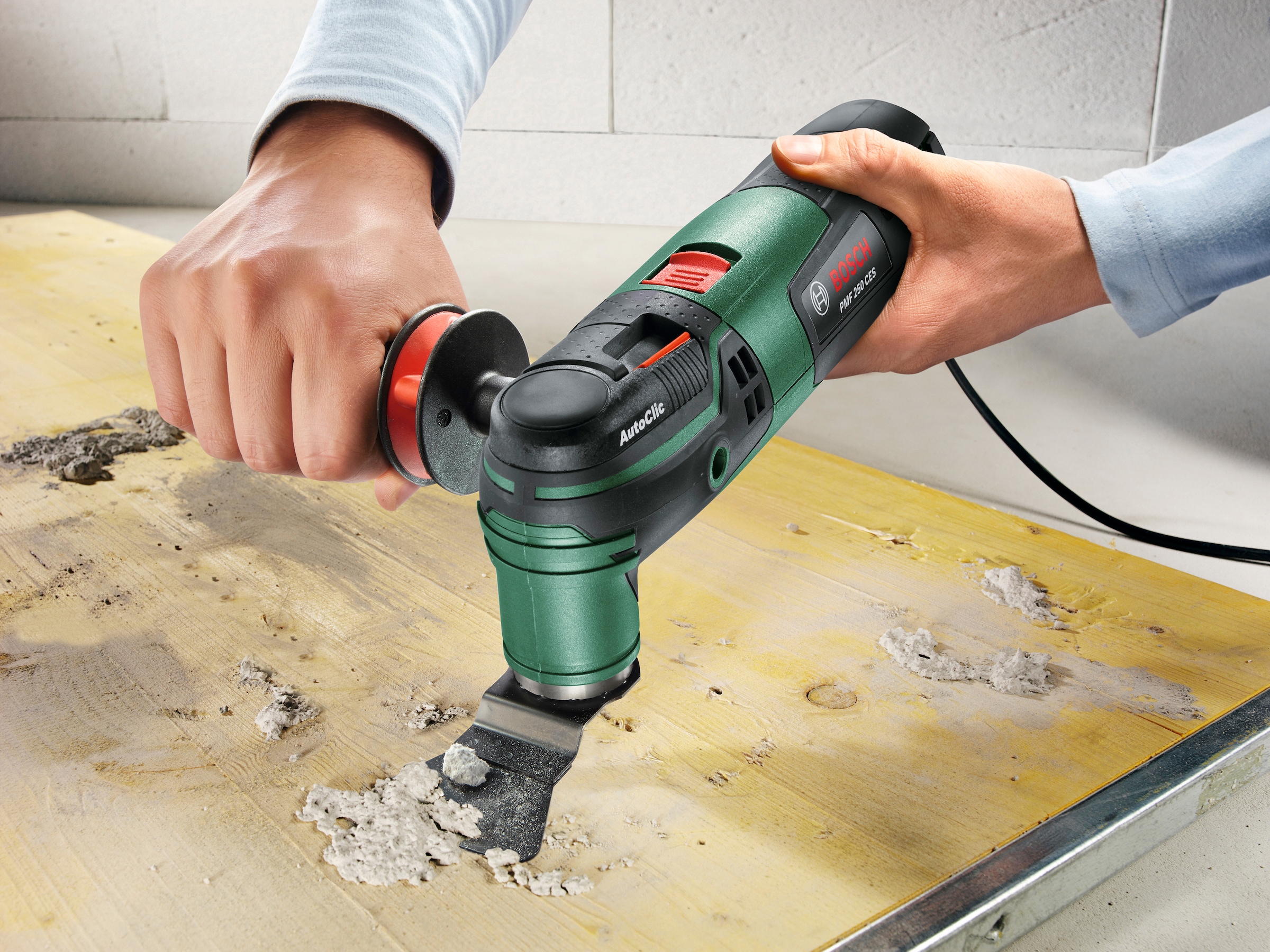Bosch Home & Garden Elektro-Multifunktionswerkzeug »PMF 250 CES«, (Set), 250 W