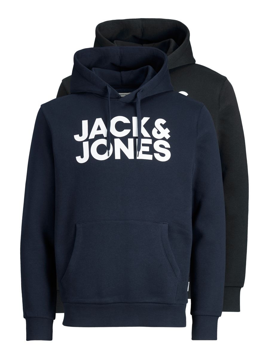 Kapuzensweatshirt »JJECORP LOGO SWEAT HOOD 2PK MP NOOS«