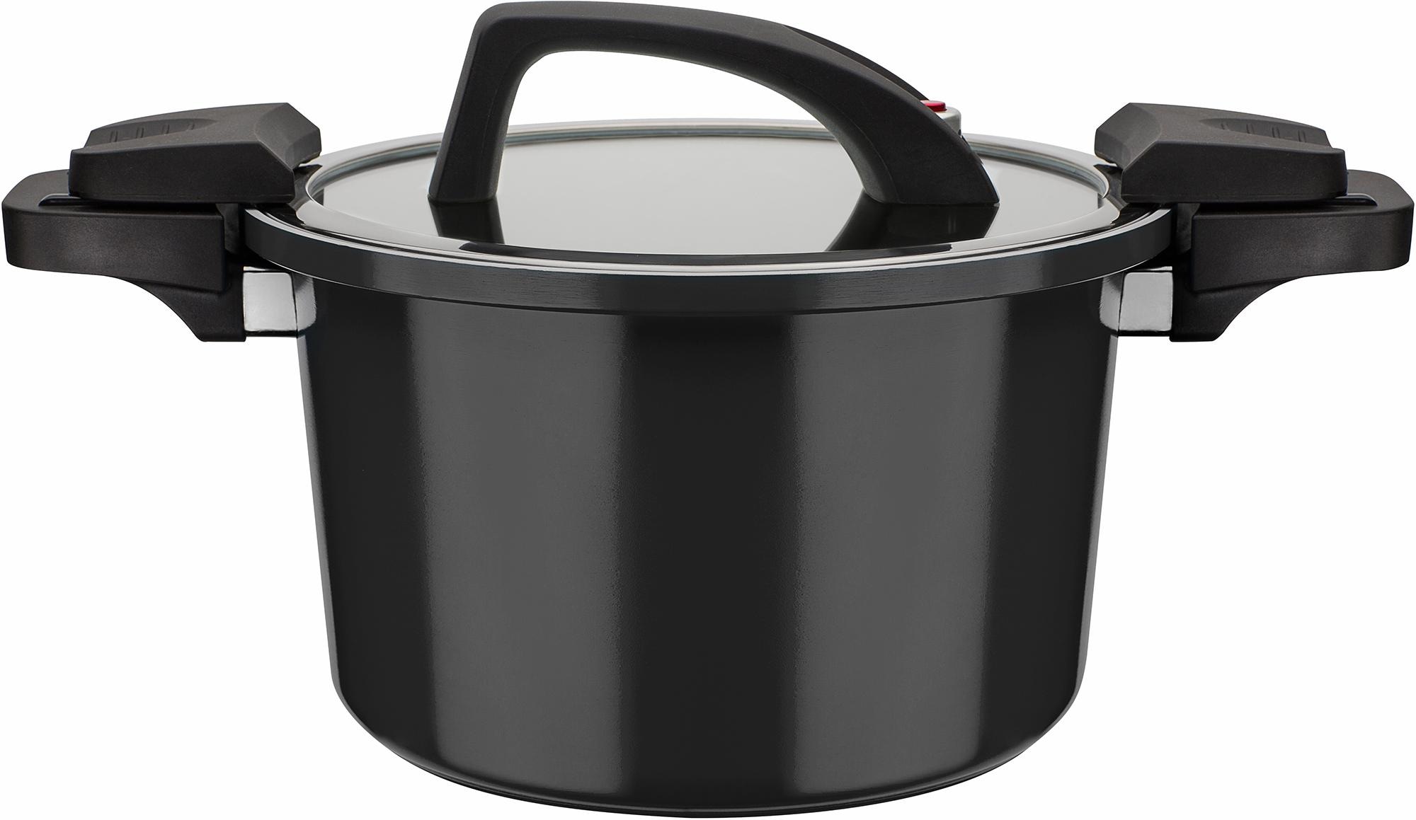 GSW Energiespartopf Gourmet Nero 24cm, 6 L