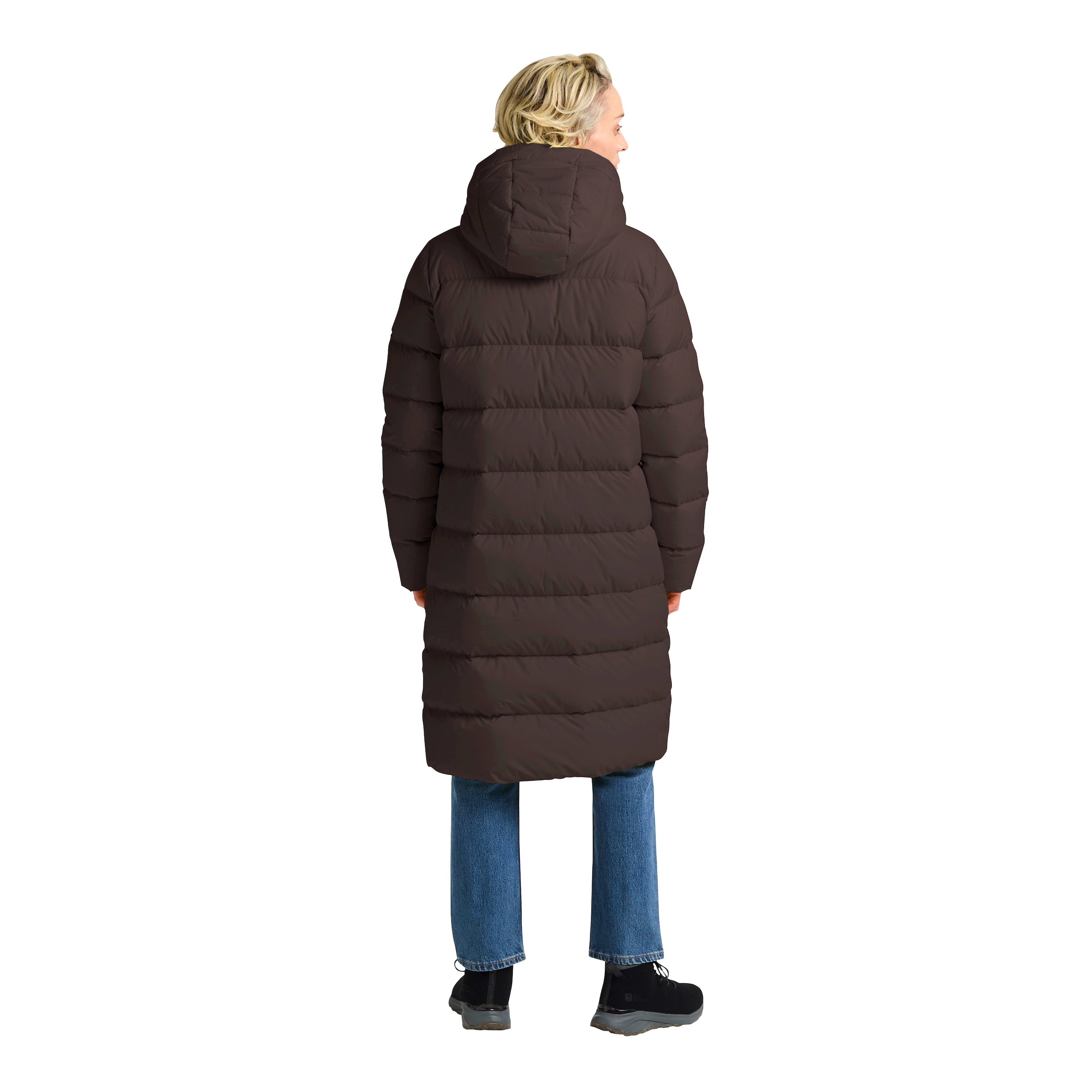 Jack Wolfskin Daunenmantel »FROZEN PALACE COAT W«, Wärmend, winddicht, Daunenjacke