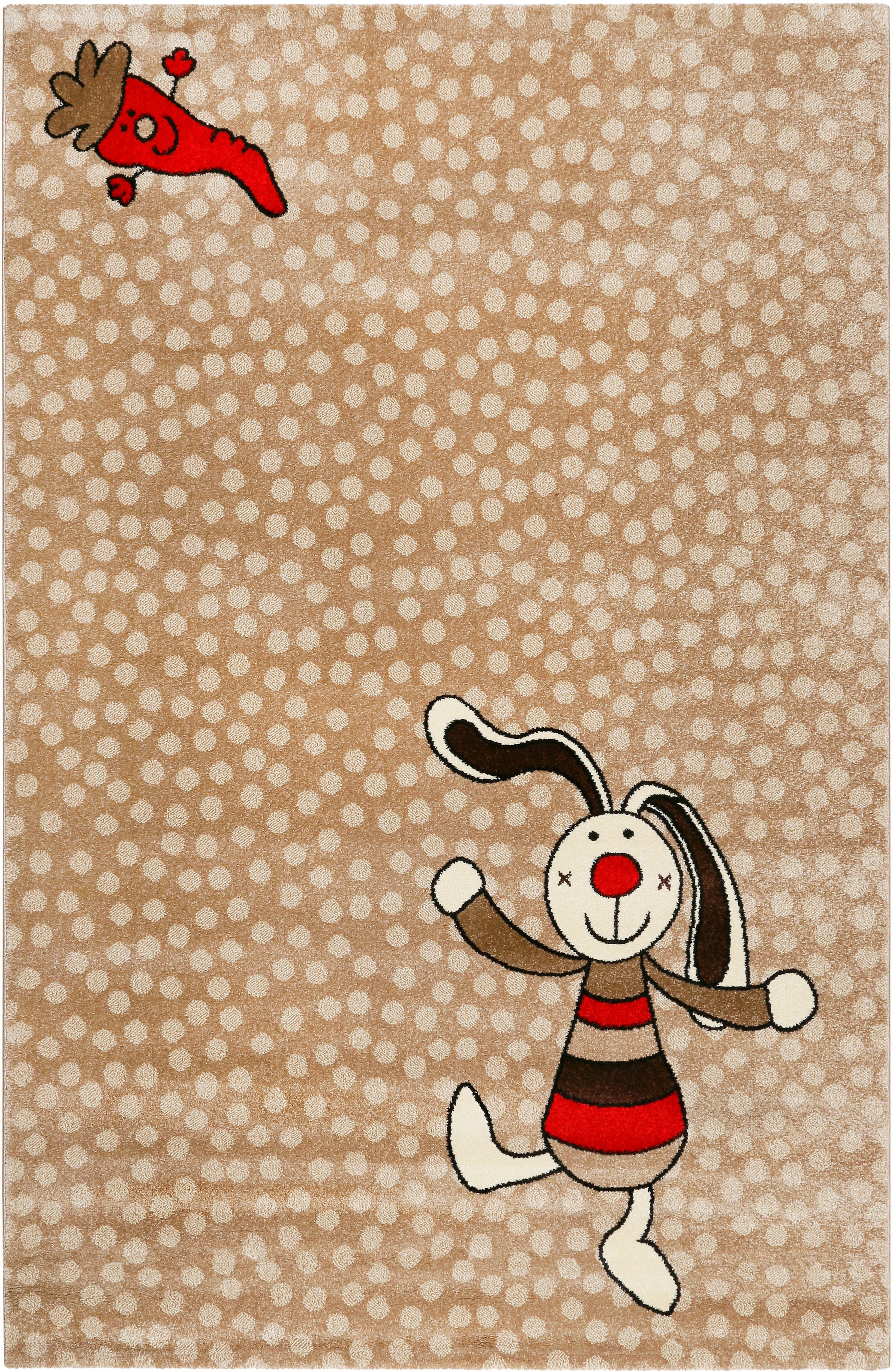 Sigikid Kinderteppich »Rainbow Rabbit« rechteckig 13 mm Höhe