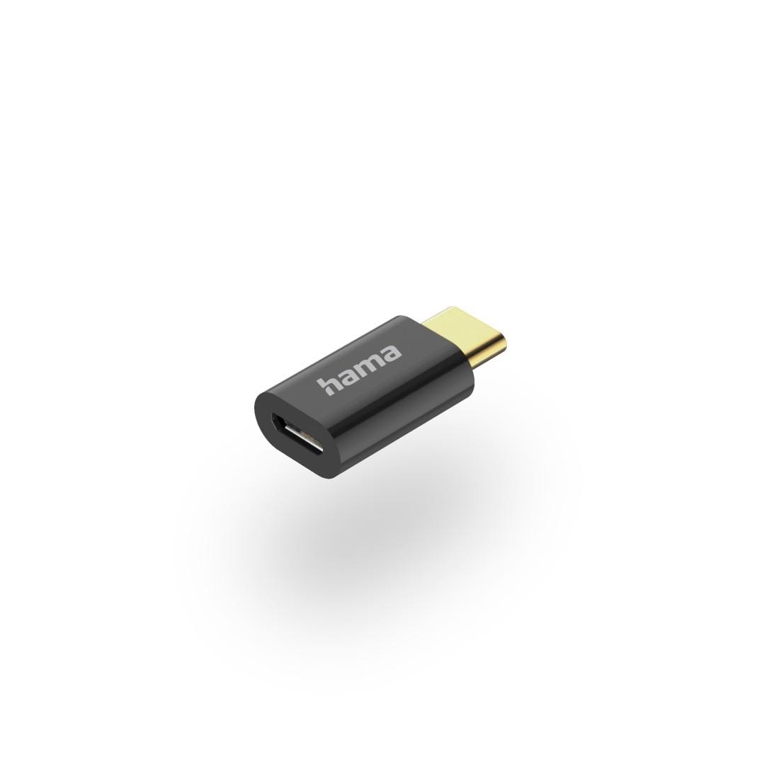 USB-Adapter »USB-C-Adapter Micro-USB-Buchse - USB-C-Stecker ohne Kabel 480 Mbit/s«,...