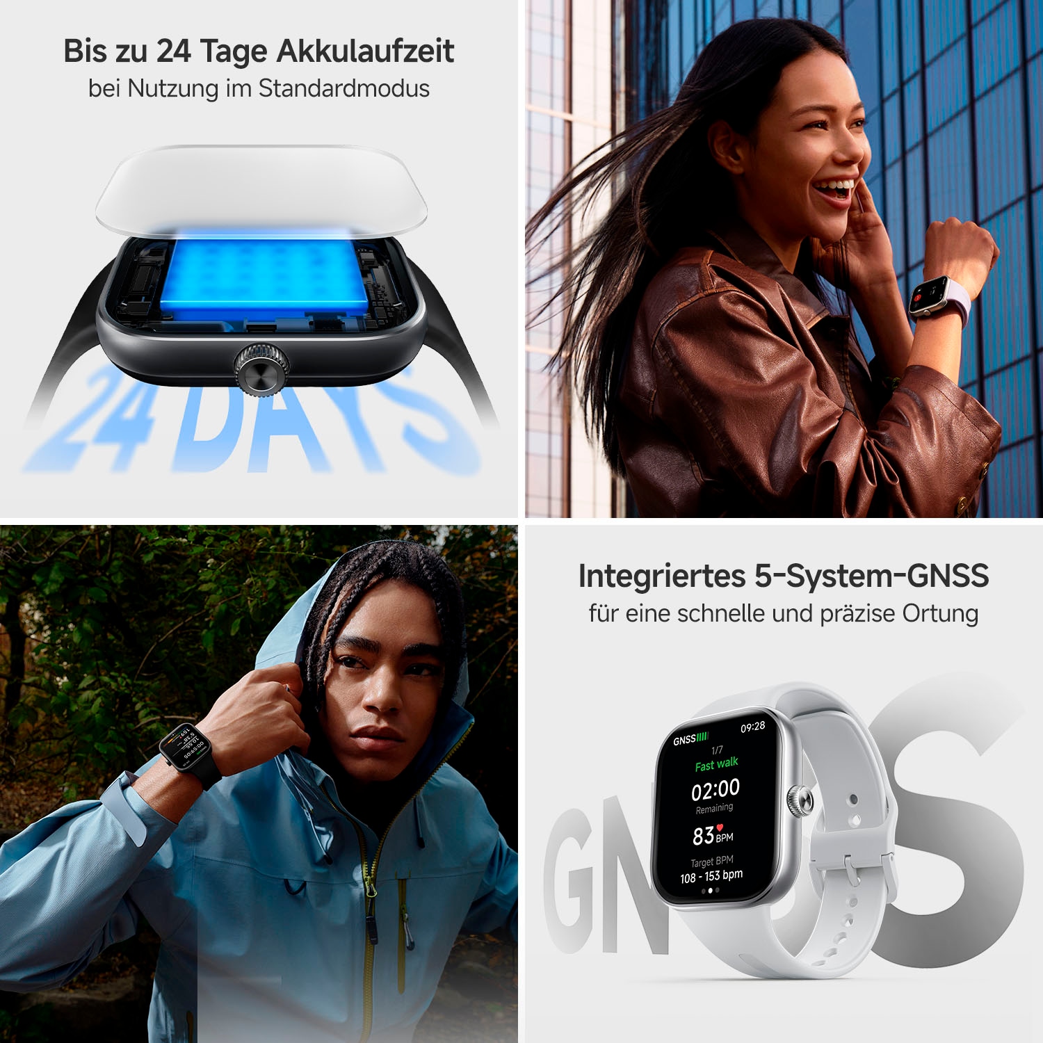 Xiaomi Smartwatch »Redmi Watch 5«, (5.25 cm / 2.07 Zoll), Proprietär,)