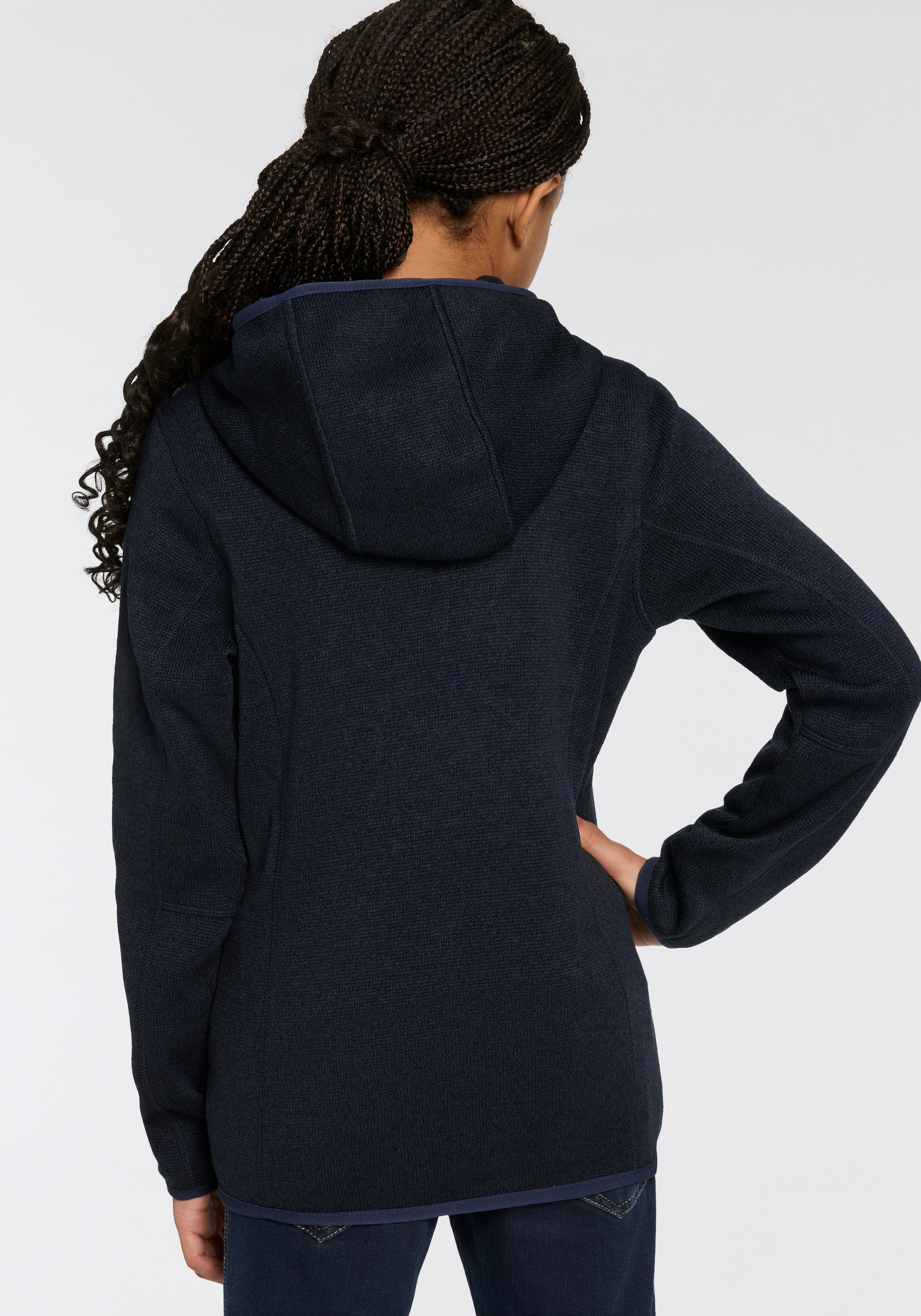 CMP Fleecejacke, mit Kapuze, Wärmend & Atmungsaktiv & Schnell trocknend & für Kinder