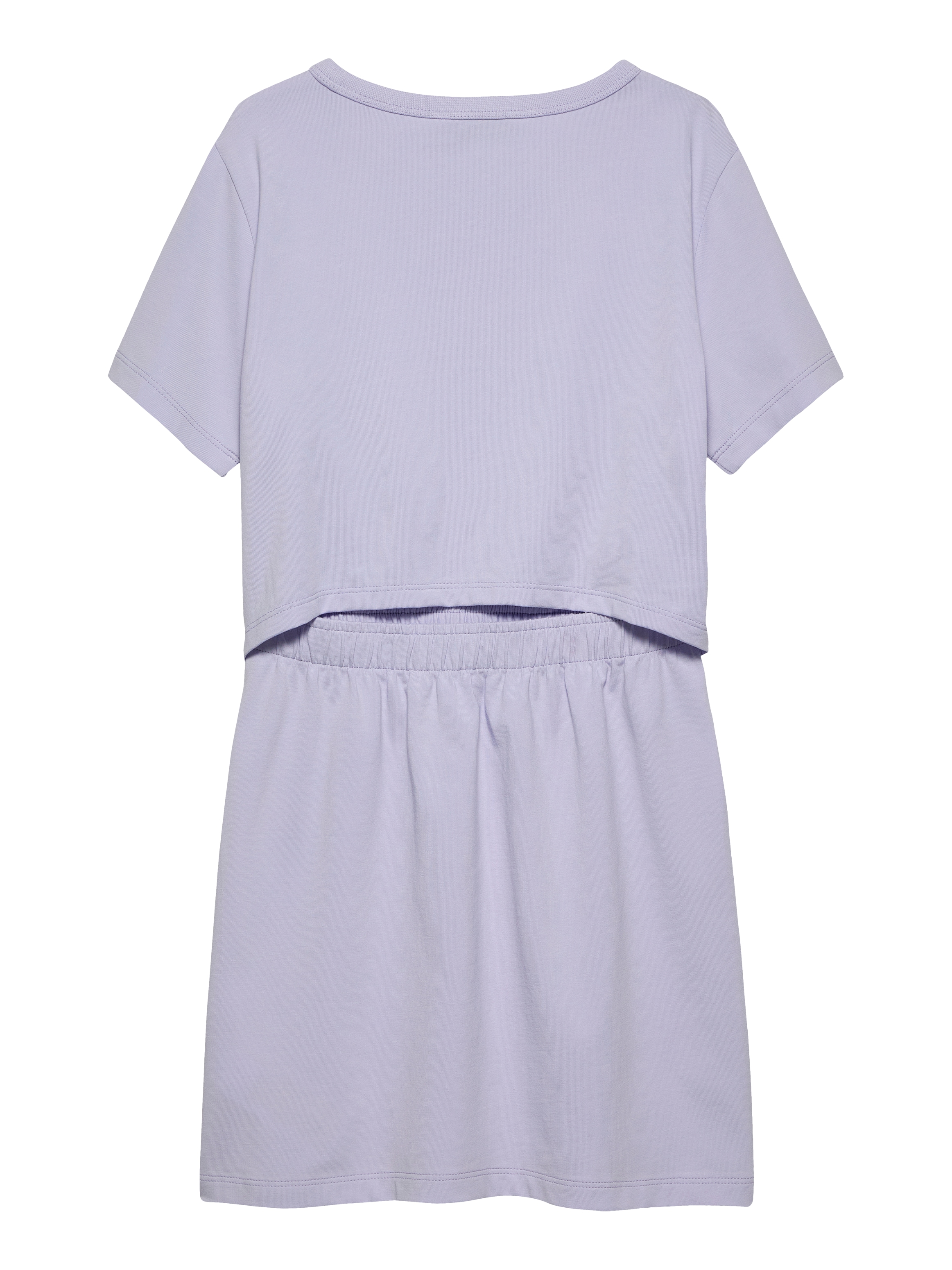 Calvin Klein Jeans Jerseykleid »MONOLOGO METALLIC T-SHIRT DRESS«, mit glänzendem Logo