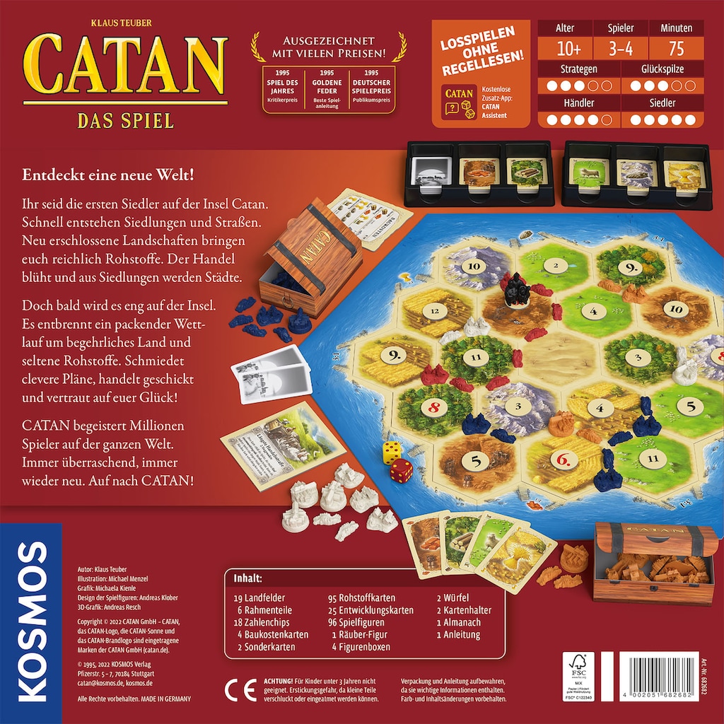 Kosmos Spiel »Catan - Das Spiel - Edition 2022«