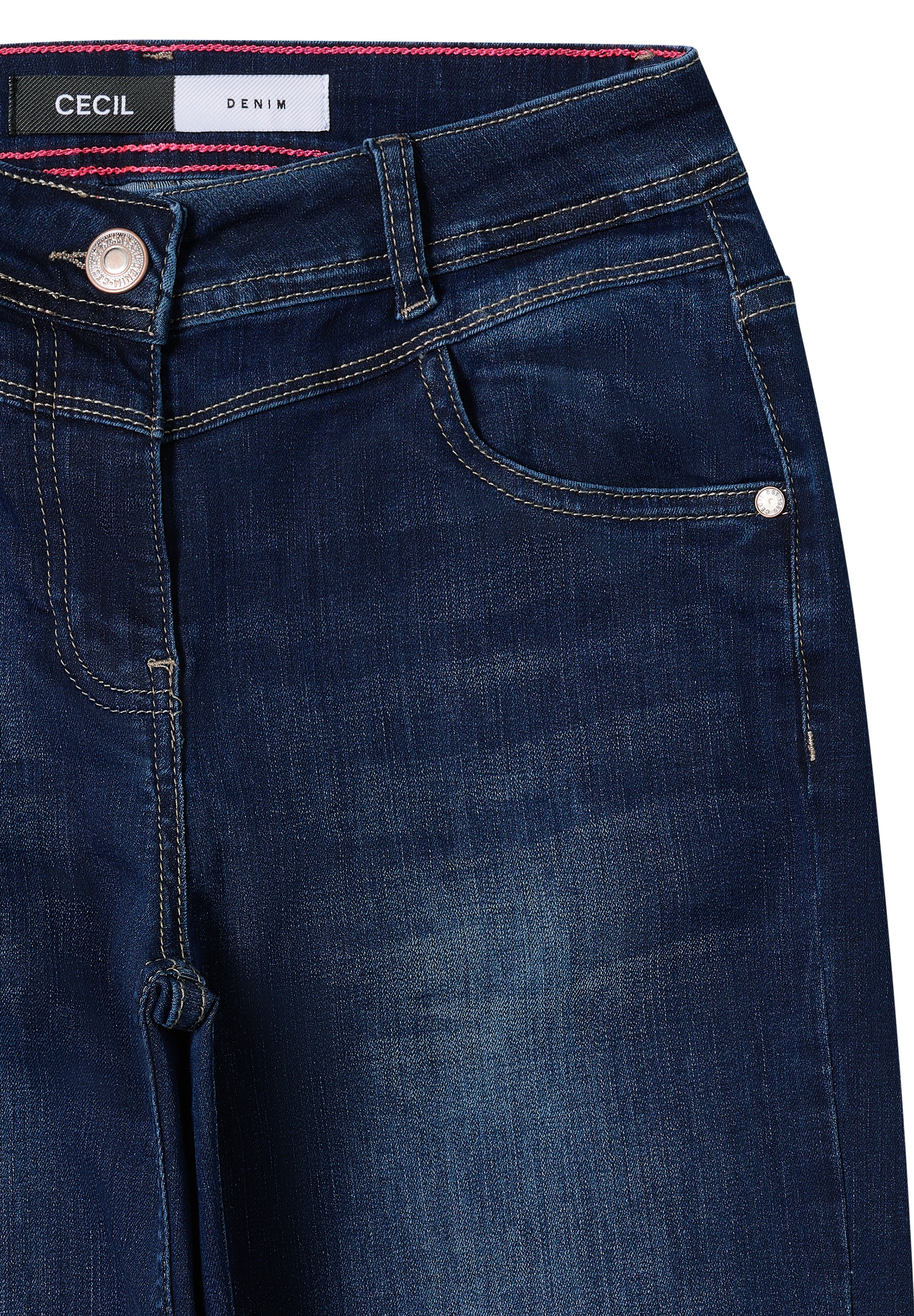 Cecil Bootcut-Jeans »Style Toronto Bootcut« mit Stretch, Slim Fit