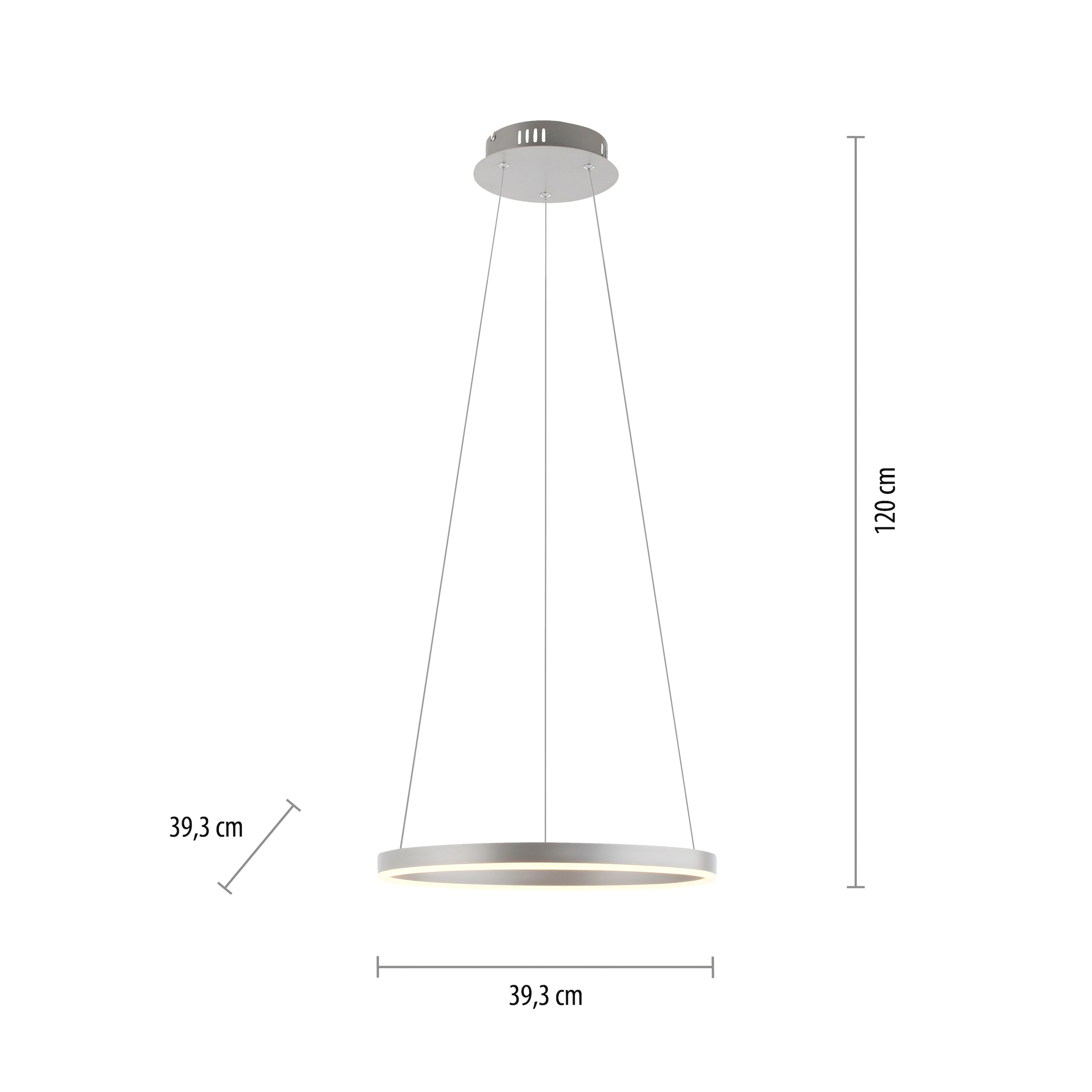 JUST LIGHT Pendelleuchte »RITUS«, 1 flammig, Leuchtmittel LED-Board | LED fest integriert, LED, dimmbar, Switchmo