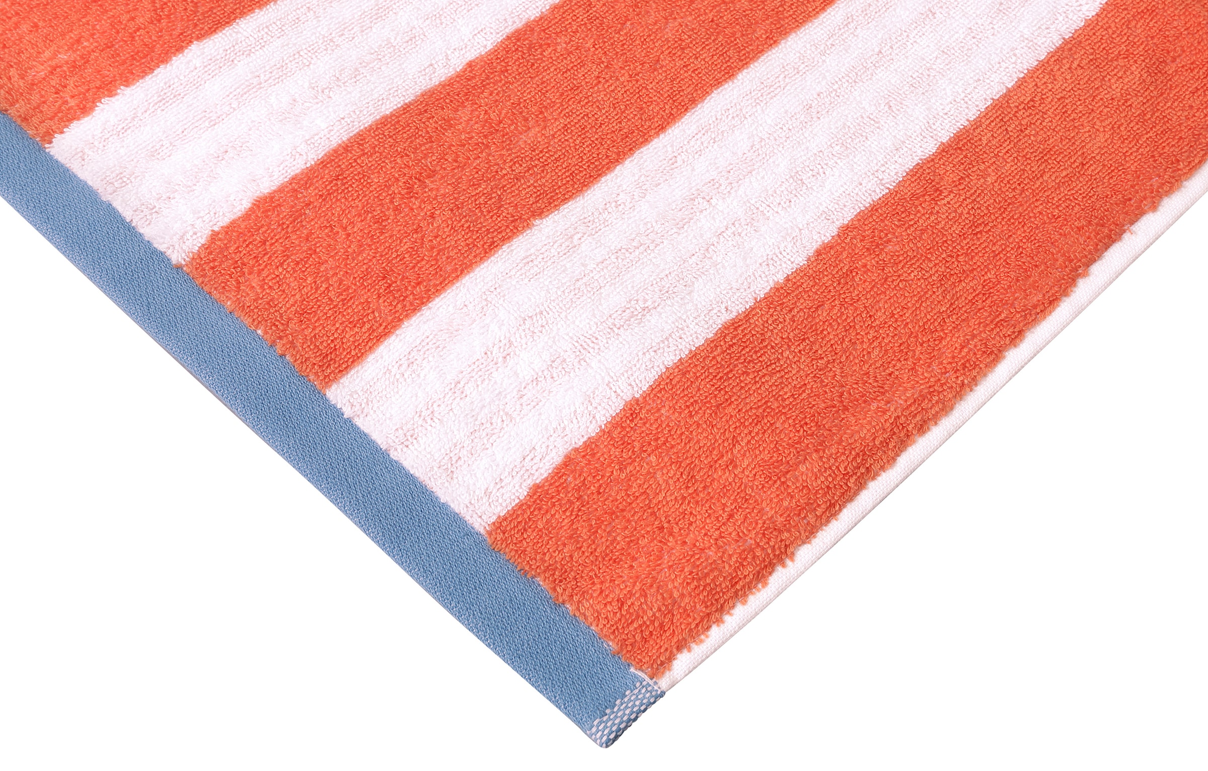 OTTO home Strandtuch »Elenna, 100% Baumwolle, 500 gr/m²« gestreift, Strandtücher 90x180cm, 5 Jahre Garantie
