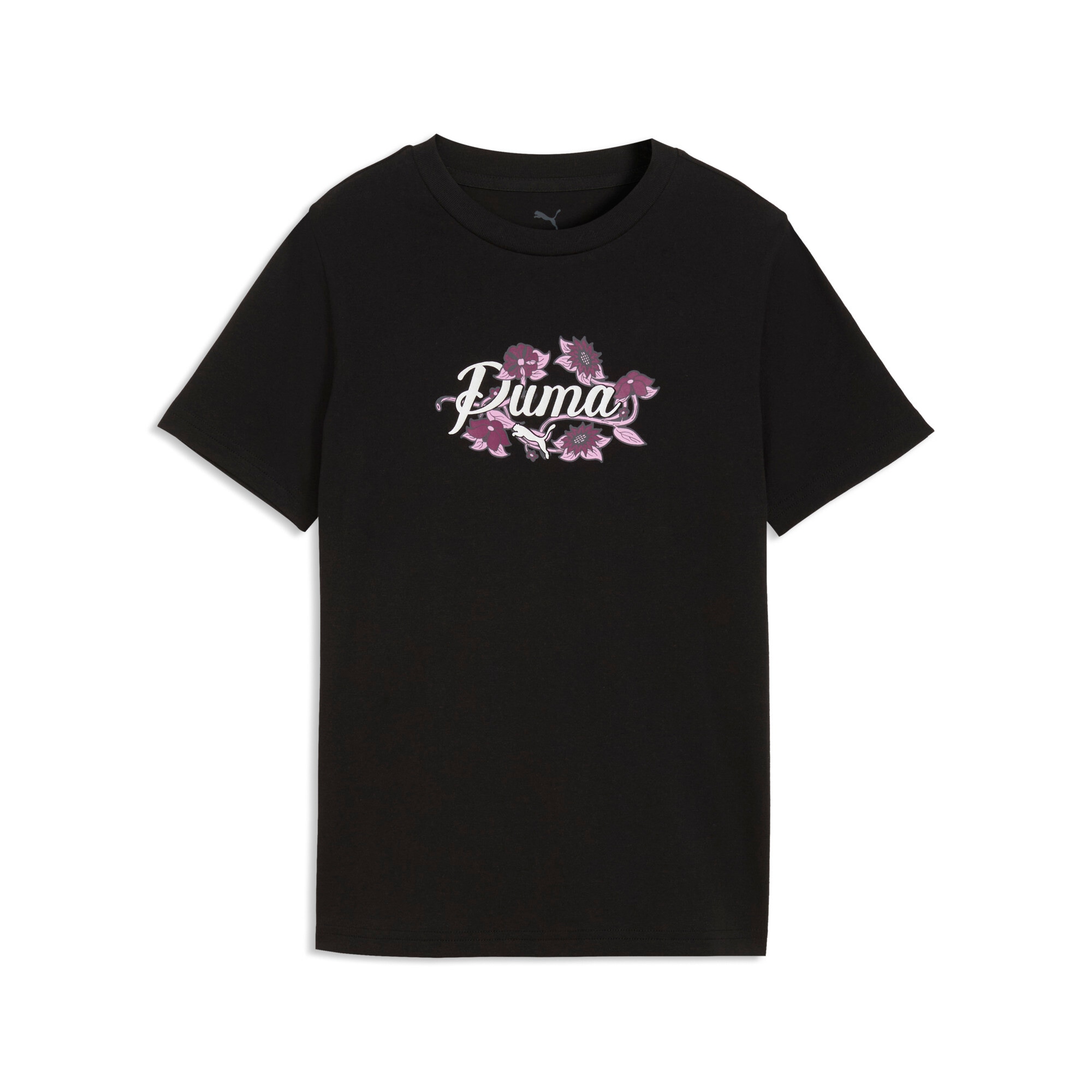 PUMA T-Shirt »ESS NATURE 20 GRAPHIC TEE G« Regular Fit, Kurzarm, sportlicher Stil, für Jugendliche