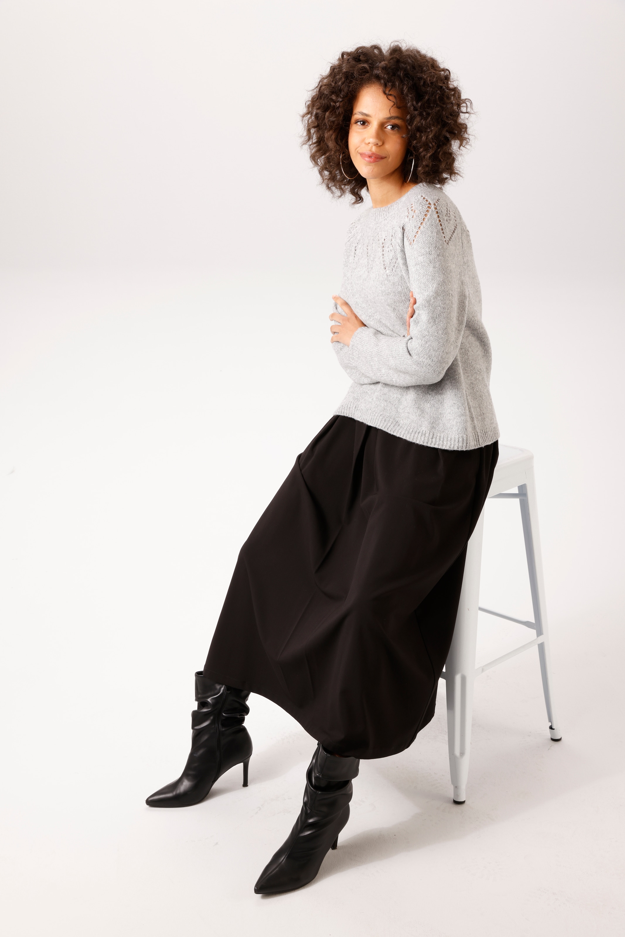 Aniston CASUAL Maxirock in A-Linien-Form - NEUE KOLLEKTION