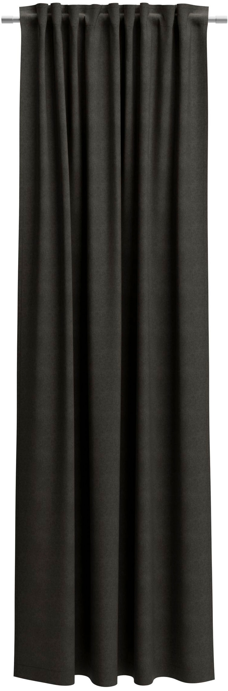 Neutex for you! Vorhang »BELMONDO« Multifunktionsband 1 Stk. tlg. Uni mit samtiger Oberfläche, nach Maß