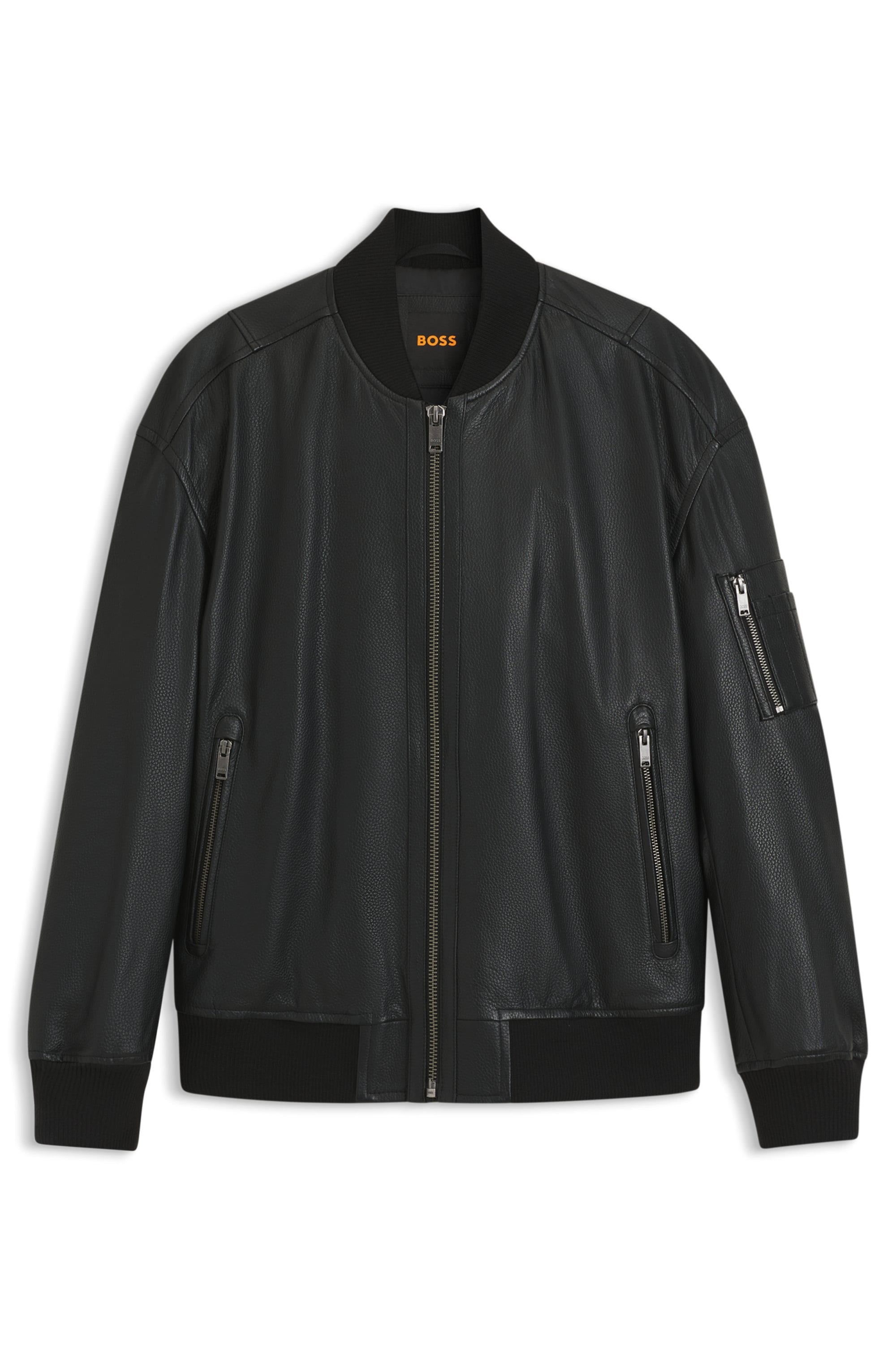 BOSS ORANGE Lederjacke »Jakri«