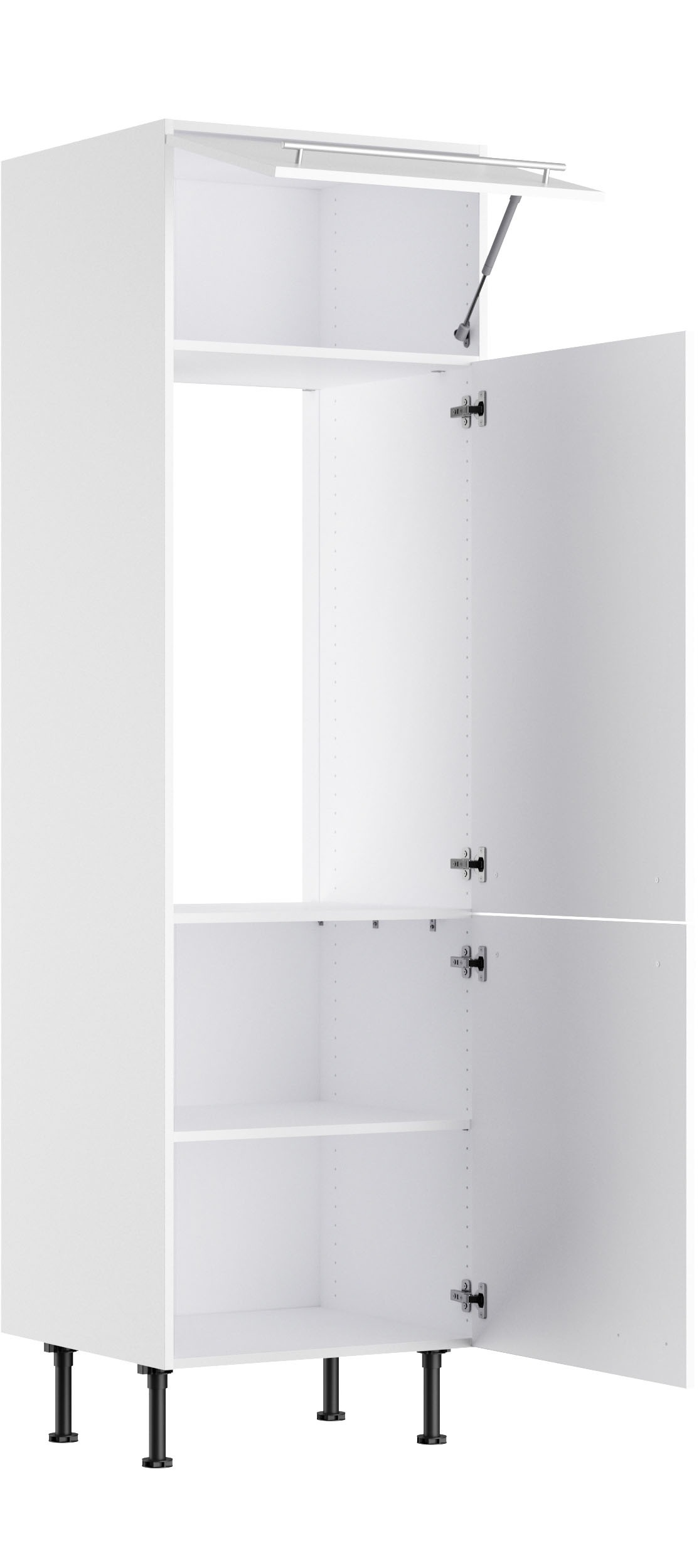 OPTIFIT Kühlumbauschrank »Bern2«, Breite 60 cm, Höhe 211,8 cm, 1 Klappe, 2 Türen, 1 Einlegeboden