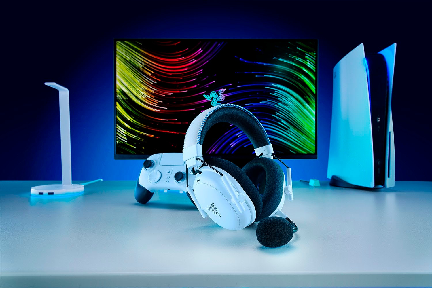 RAZER Over-Ear-Kopfhörer »BlackShark V3 Pro fur PlayStation« Bluetooth Rauschunterdrückung