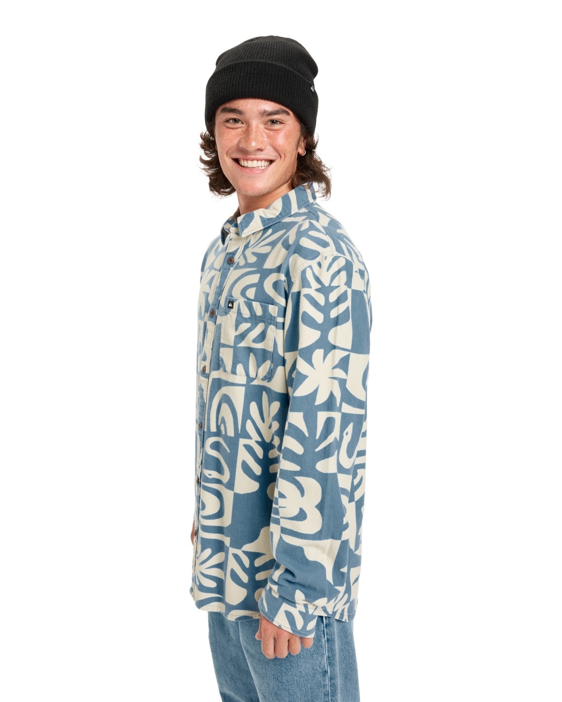 Quiksilver Langarmhemd »Motherfly Printed«