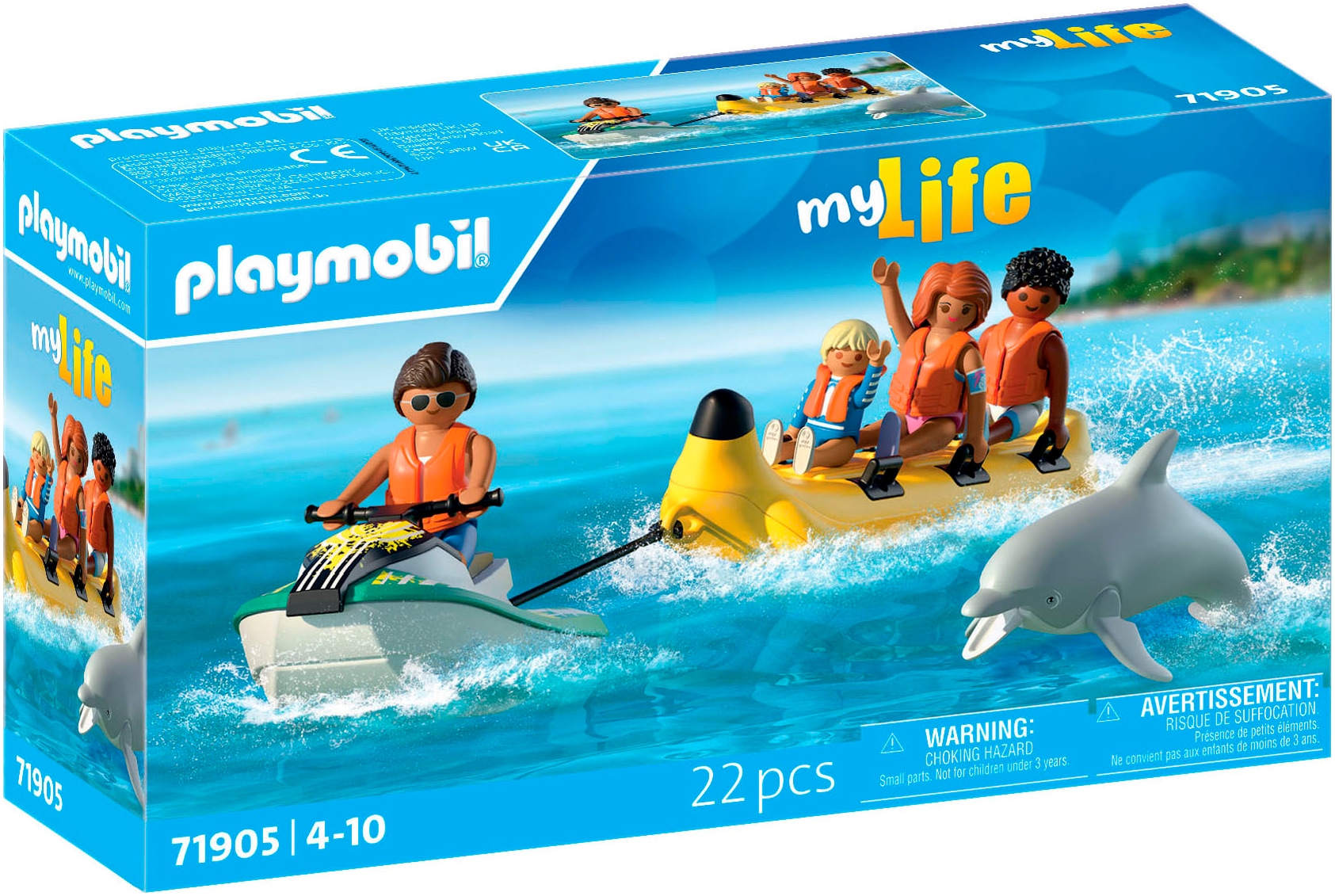 Playmobil® Konstruktions-Spielset »Bananenboot-Tour (71905), My Life« Made in Europe