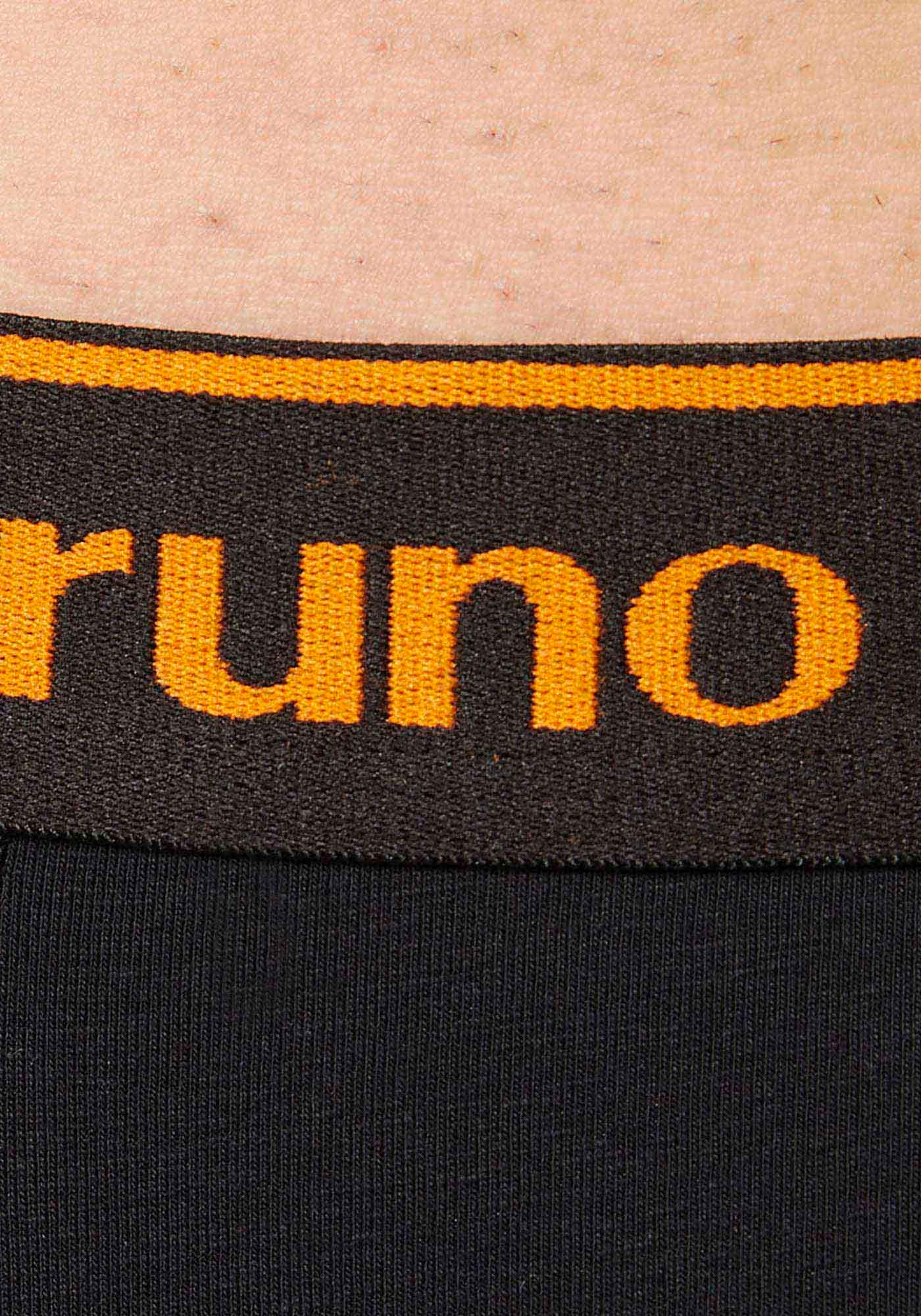 Bruno Banani Lange Unterhose »Warm Up« mit kontrastfarbenem Logobund