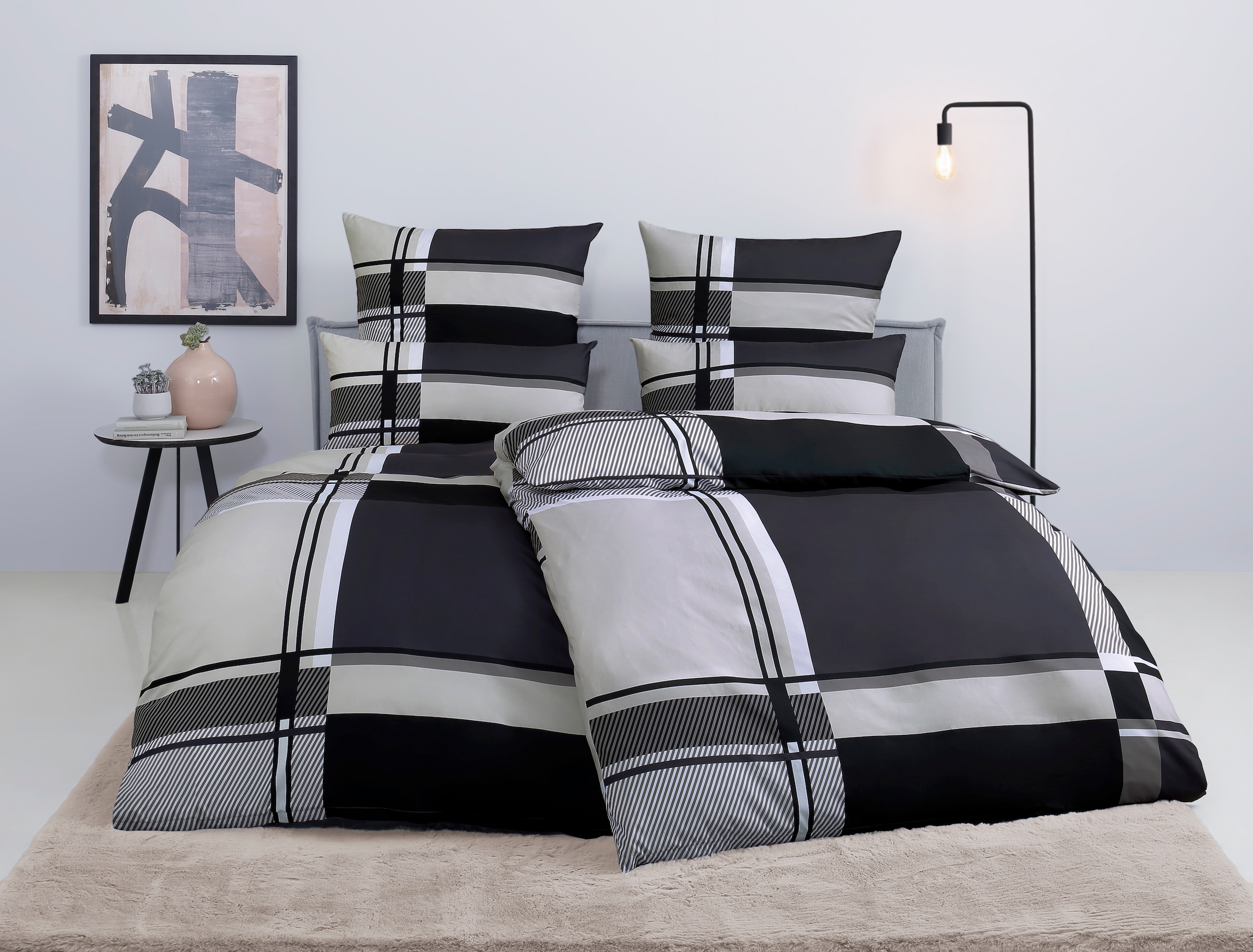 OTTO home Bettwäsche »NINA,  in verschiedenen Qualitäten« 2 in den  Größen: 135x200 oder 155x220 cm
