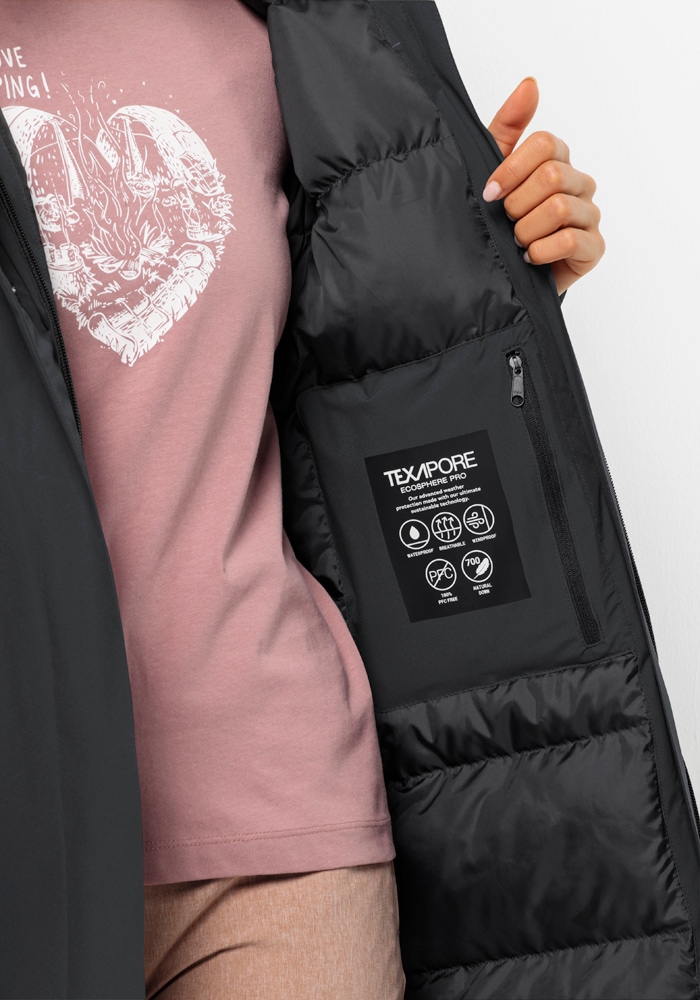 Jack Wolfskin Funktionsmantel »LUISENPLATZ COAT W«