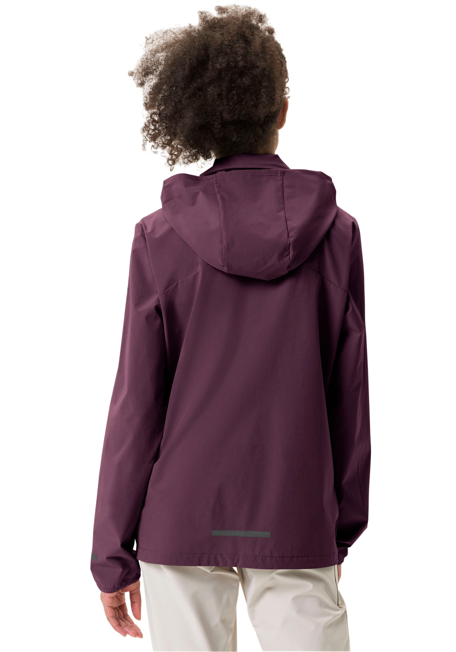 VAUDE Funktionsjacke »WOMEN'S CYCLIST AIR JACKET«, (1 St.), mit Kapuze, Wasserabweisend & Windabweisend & Atmungsaktiv