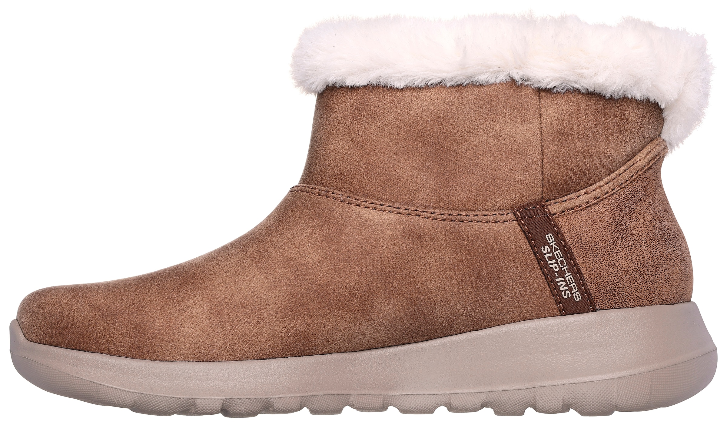 Skechers Winterboots »ON-THE-GO JOY-COZY DREAM«, Schlupfstiefel, Snowboots, Winterschuh mit 5GEN Dämpfung, vegan