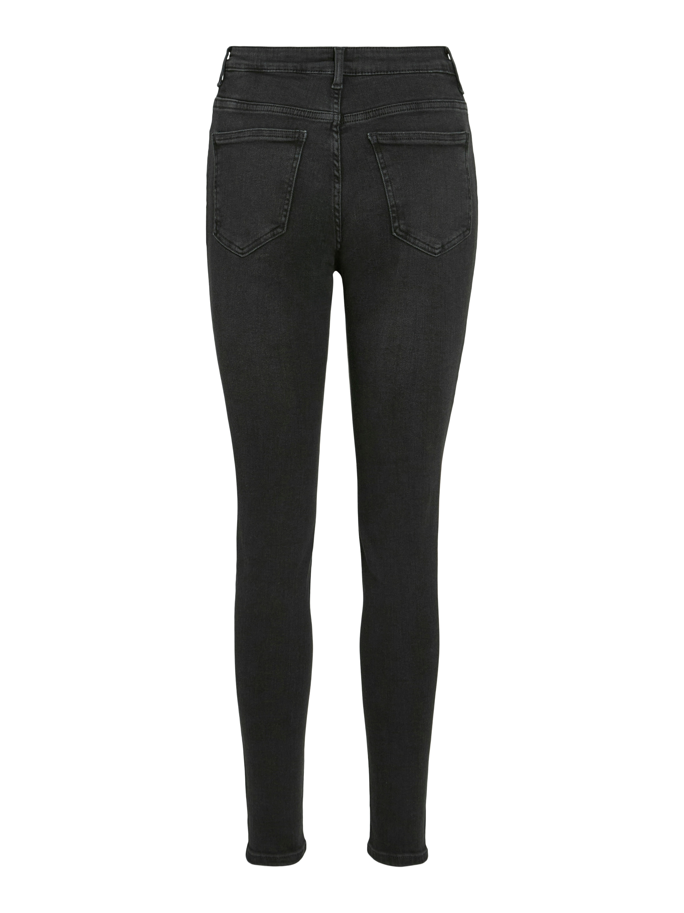 Vila Skinny-fit-Jeans »VISARAH RW SKINNY JEANS BLK BUB00-NOOS«