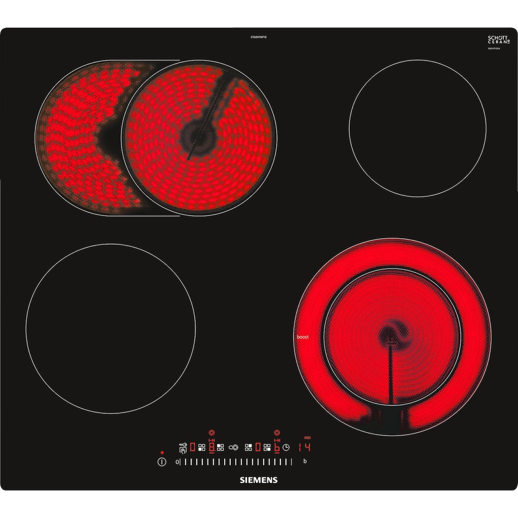 SIEMENS Elektro-Kochfeld von SCHOTT CERAN® »ET601FNP1E«, ET601FNP1E