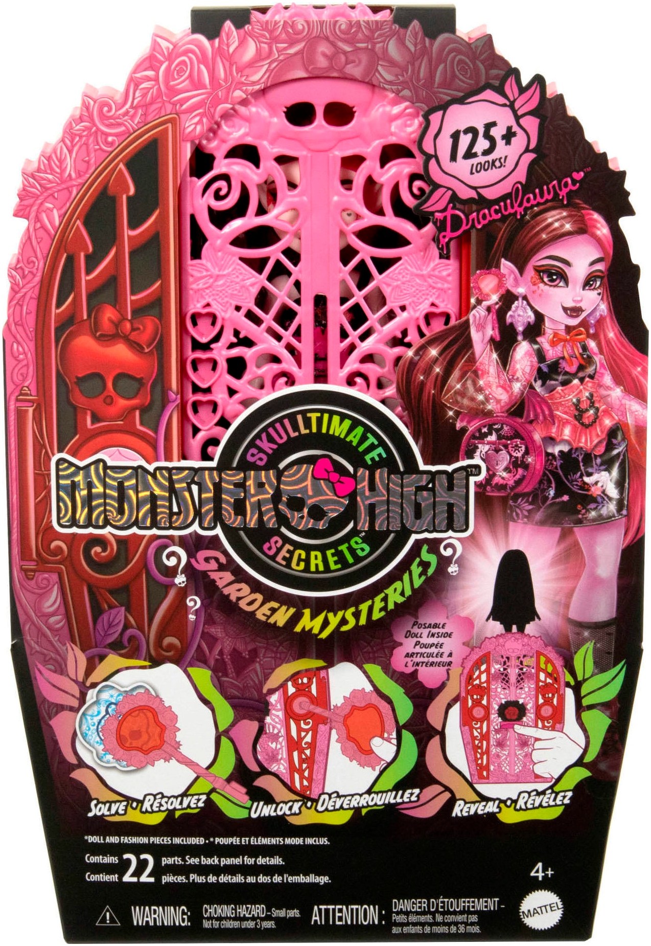 MonsterHigh™ Anziehpuppe »Skulltimate Secrets: Garden Mysteries, Draculaura«