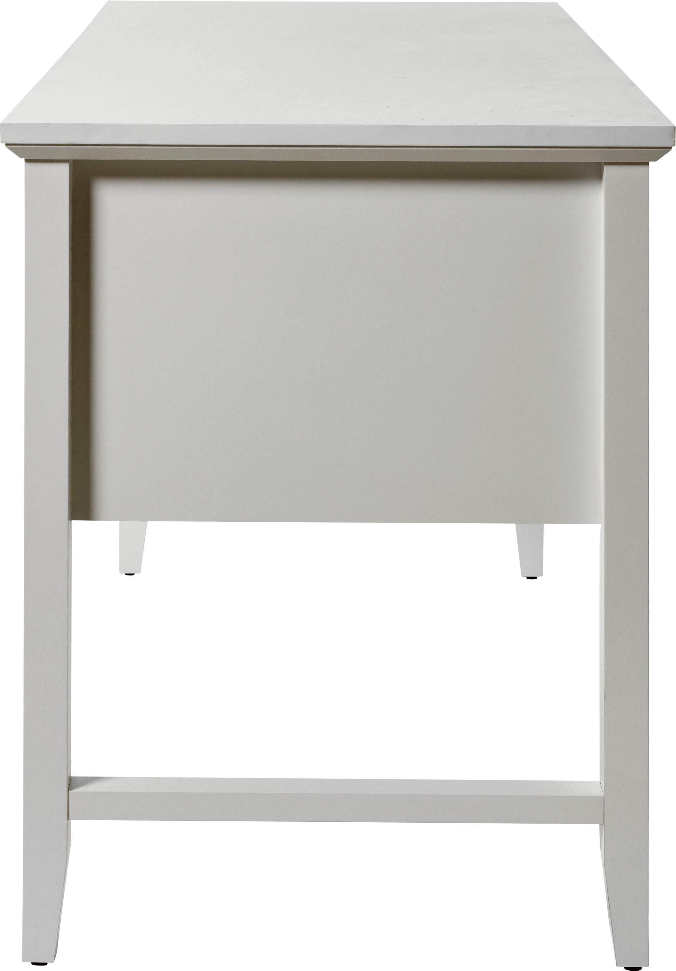 Jahnke Schreibtisch »CLASSIC D 130«, (1 St.), Schreibtisch, 4 Schubladen, Breite 130 cm