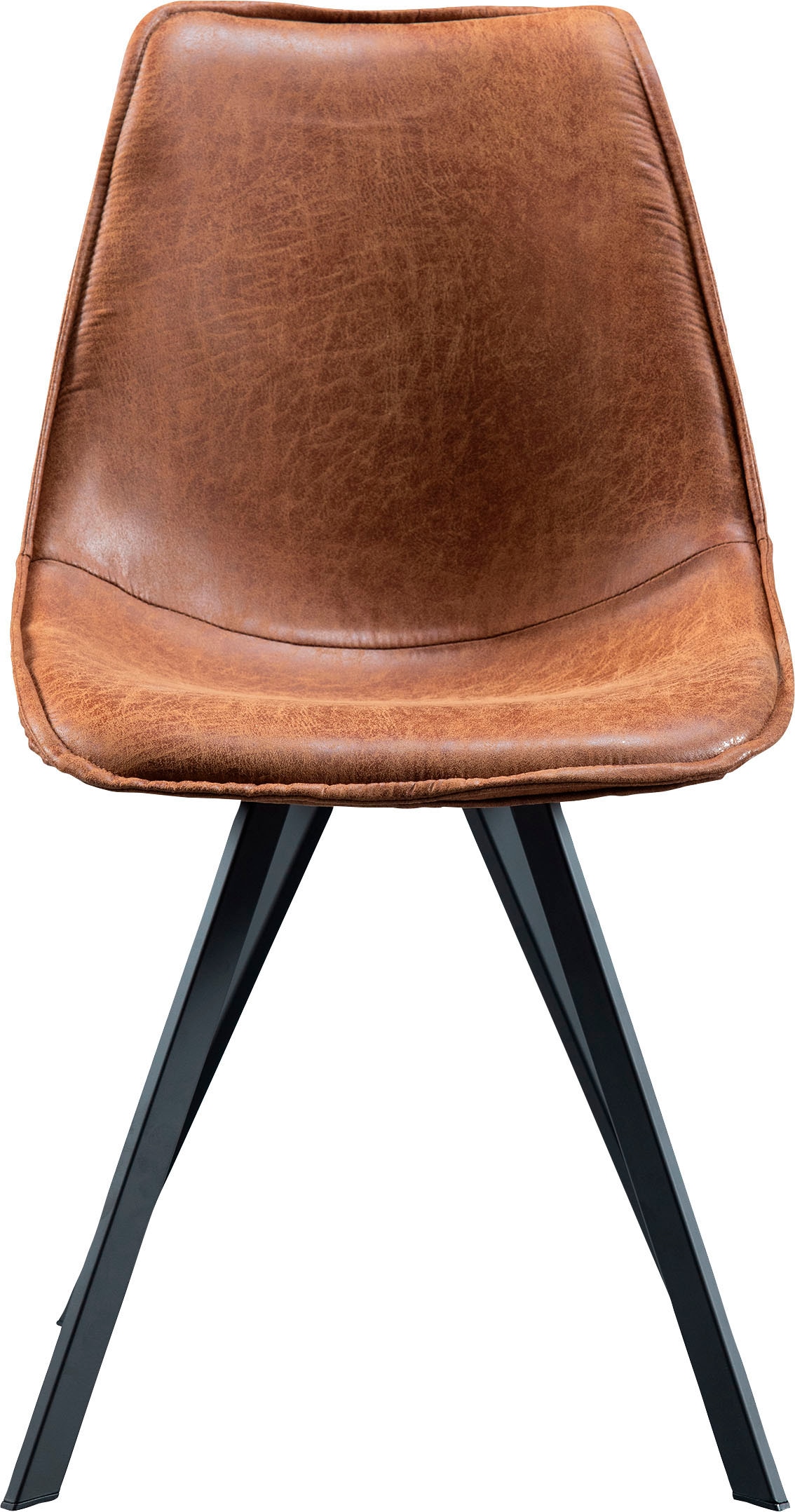 WOOOD Esszimmerstuhl »SVENS«, 2 St., Kunstleder, Wannenförmig, Breite 50 cm