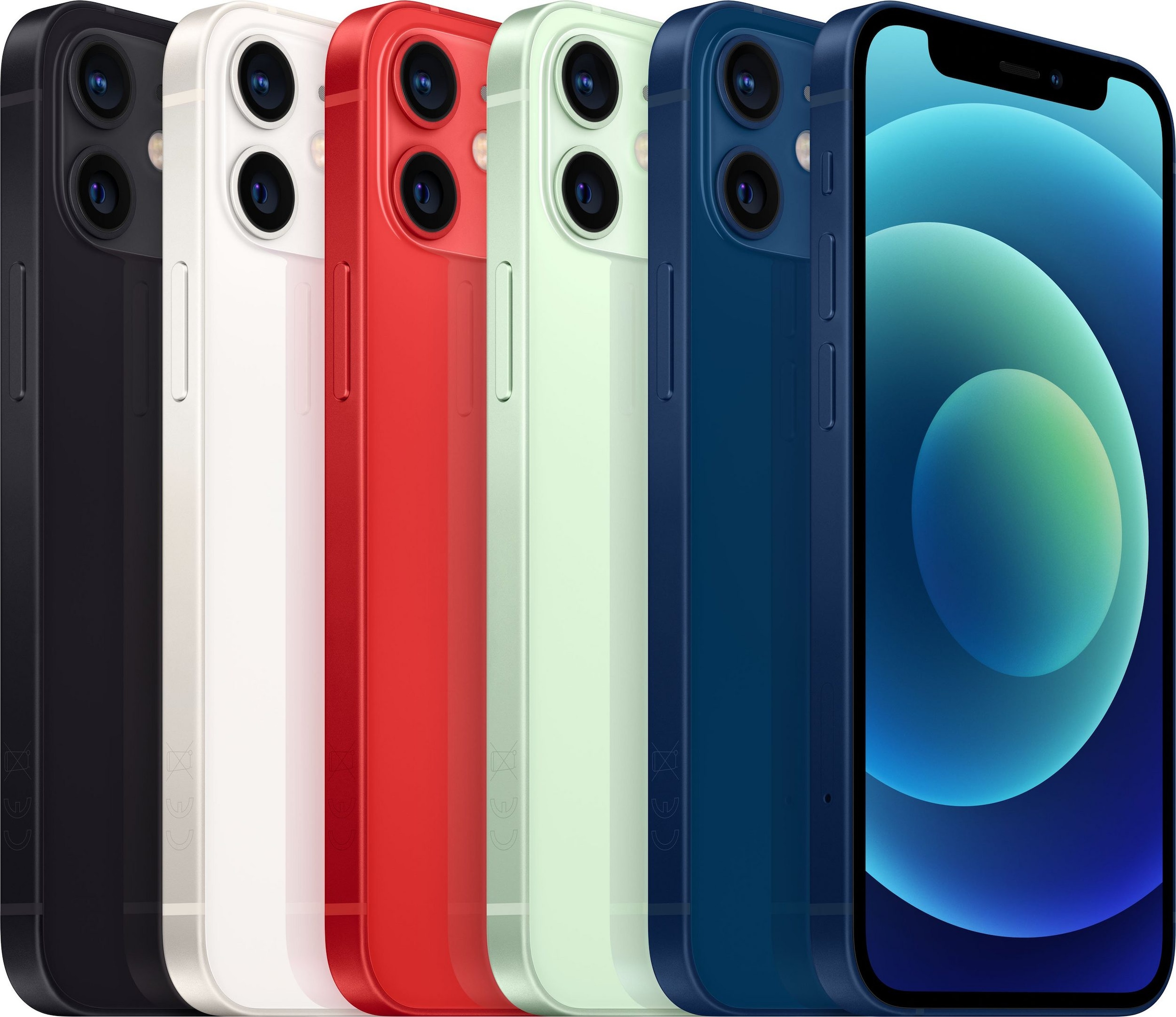 Zoll, mini, 3 64 ➥ 12 Jahre UNIVERSAL Apple 5G«, Blau, cm/5,4 Smartphone MP Speicherplatz, Kamera GB | »iPhone XXL Garantie 13,7 12