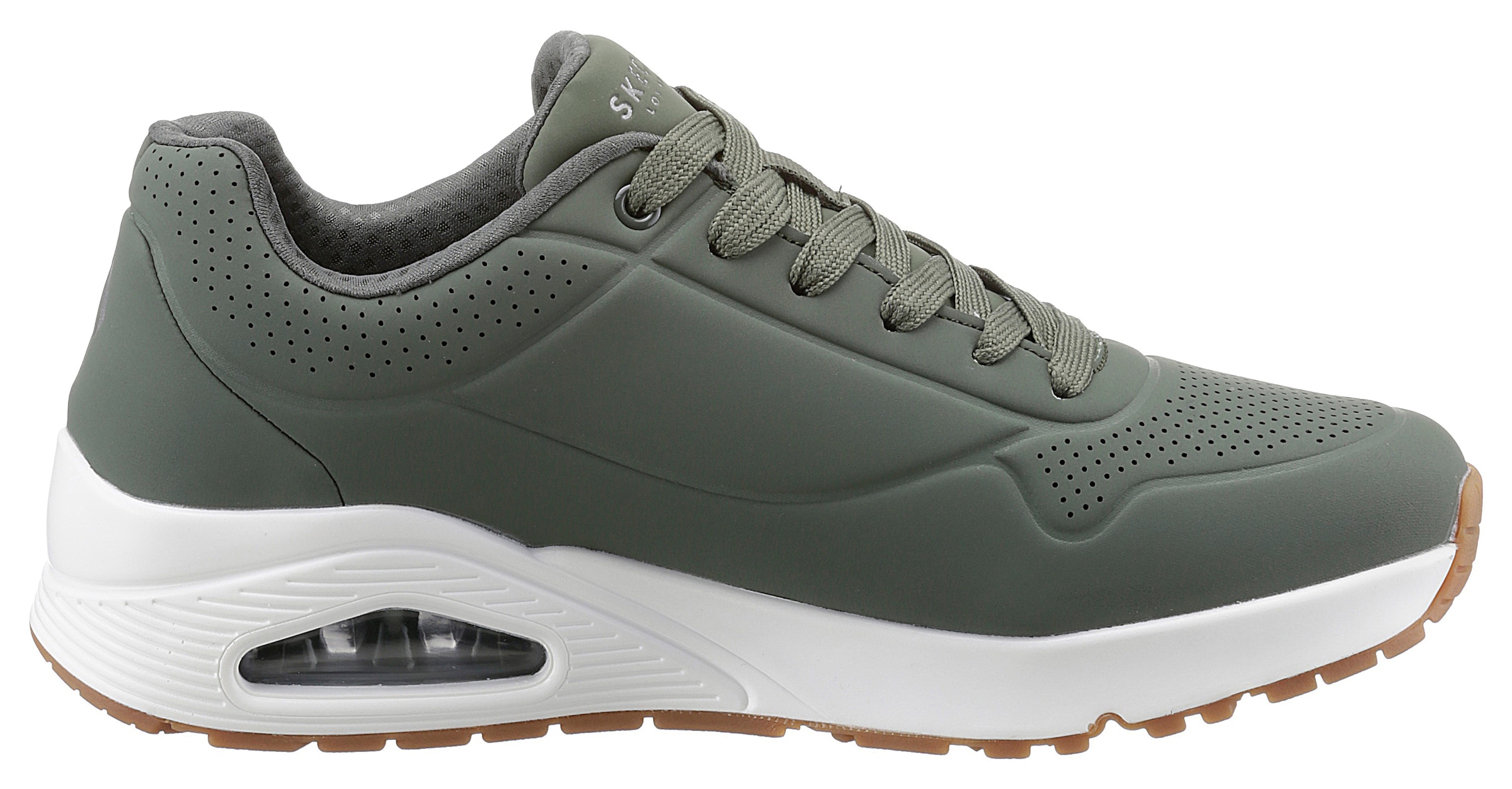 Skechers Sneaker »Uno - Stand on Air«  Freizeitschuh, Halbschuh, Schnürschuh mit Air-Cooled Memory Foam