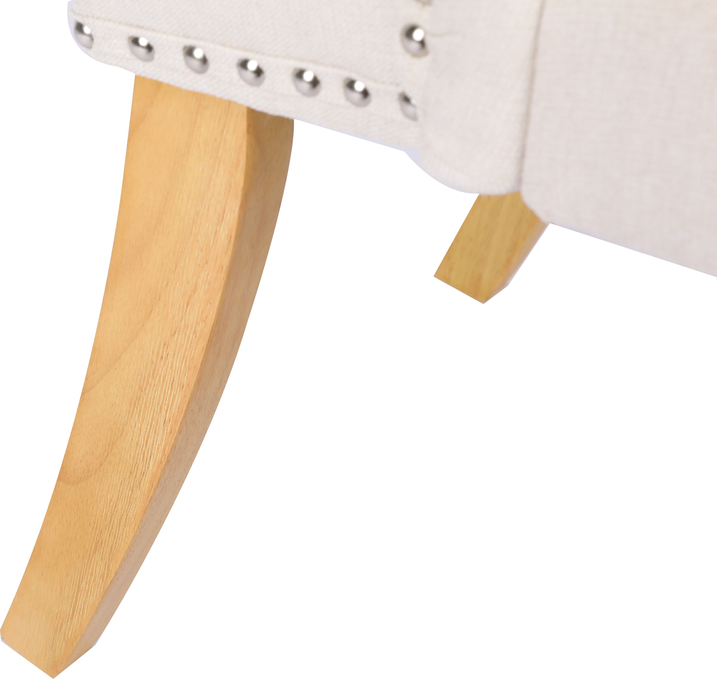 Home affaire Esszimmerstuhl »Liao, TOPSELLER!, 2er-Set«, pflegeleichter Webstoff Bezug, Knopfheftung, Sitzhöhe ca. 50 cm