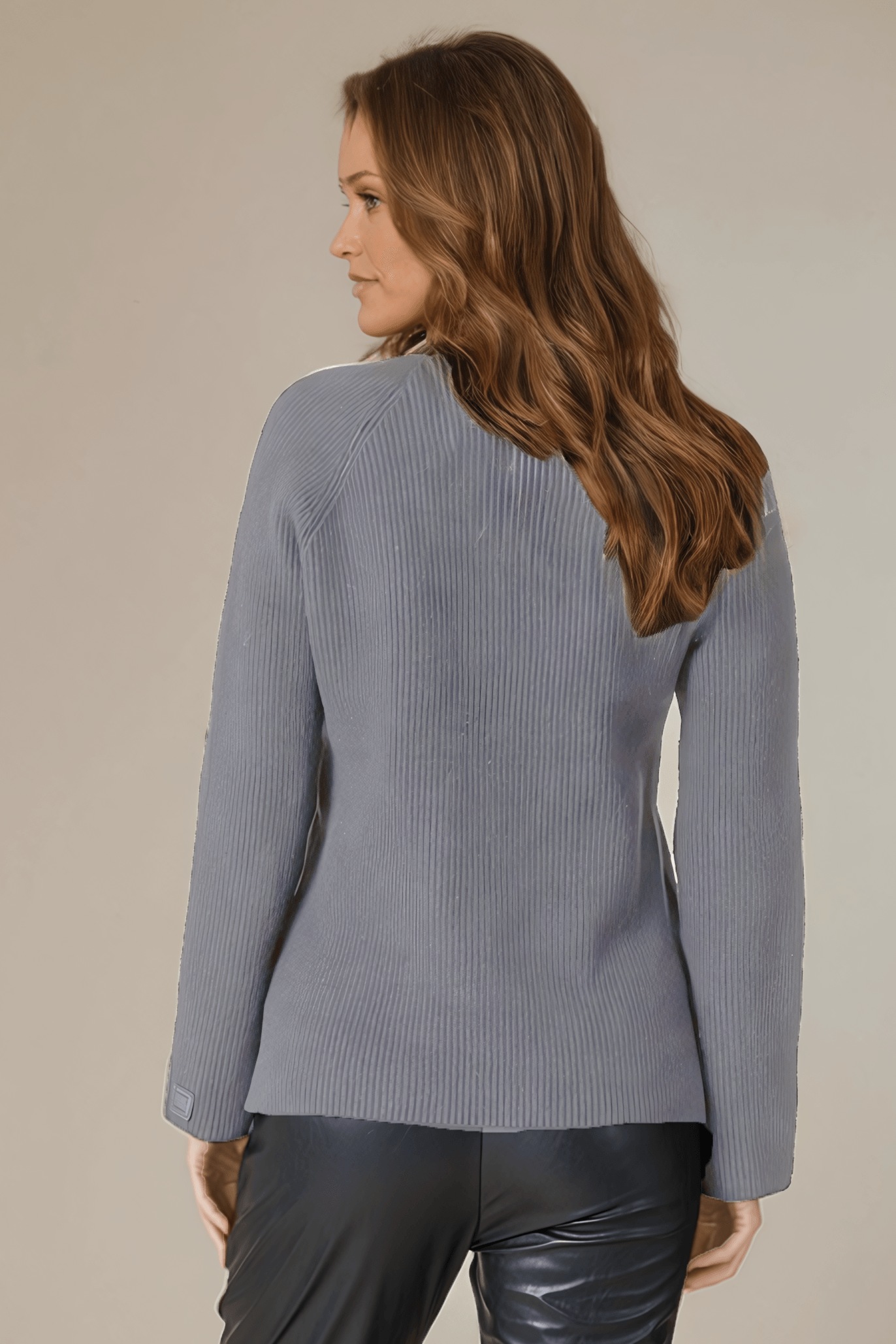 Zhrill Strickpullover »FREESA«, mit Logo Stickerei am Ärmel