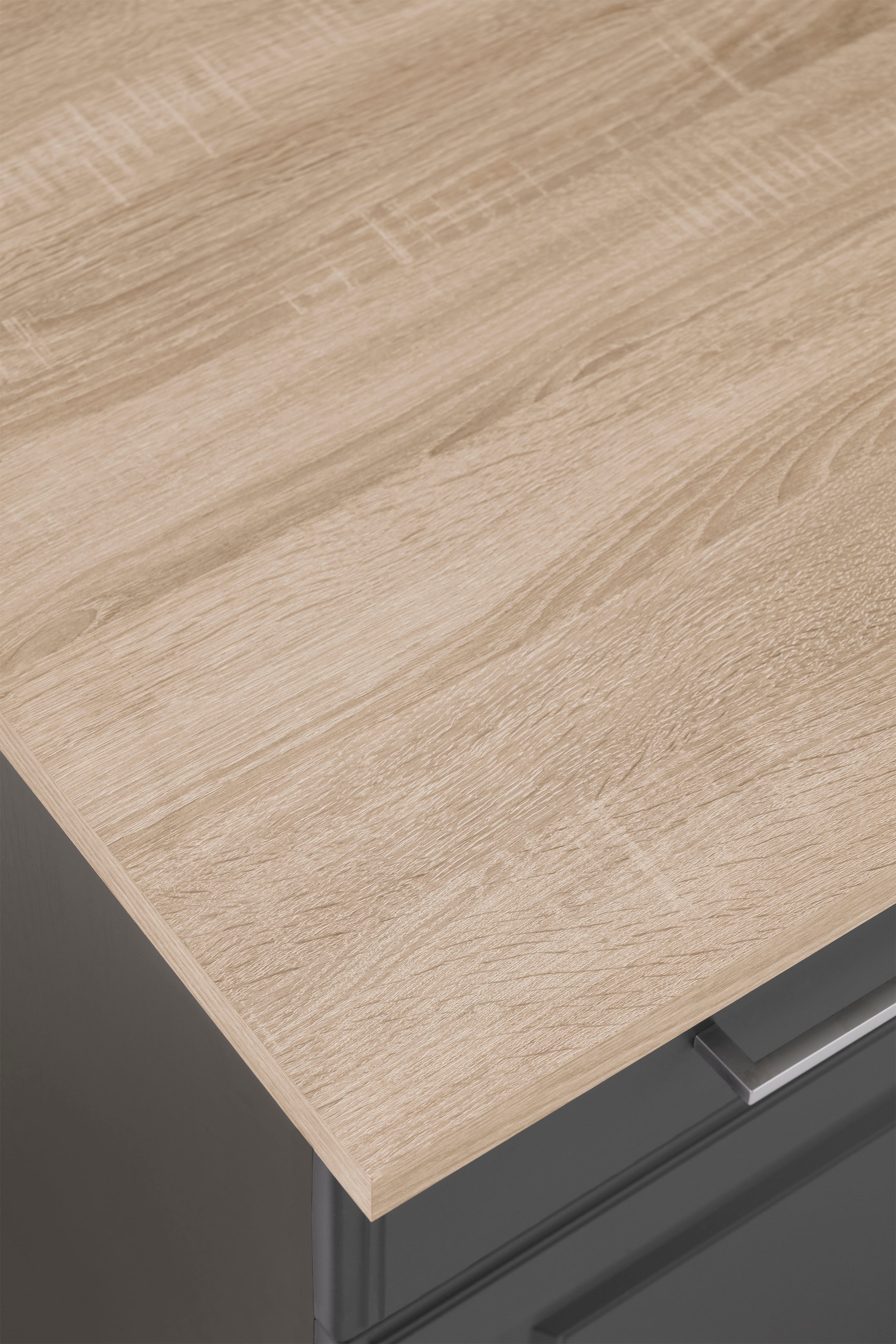 KOCHSTATION Winkelküche »KS-Stockholm« mit E-Geräten,260 x 170 cm, mit hochwertigen MDF Fronten