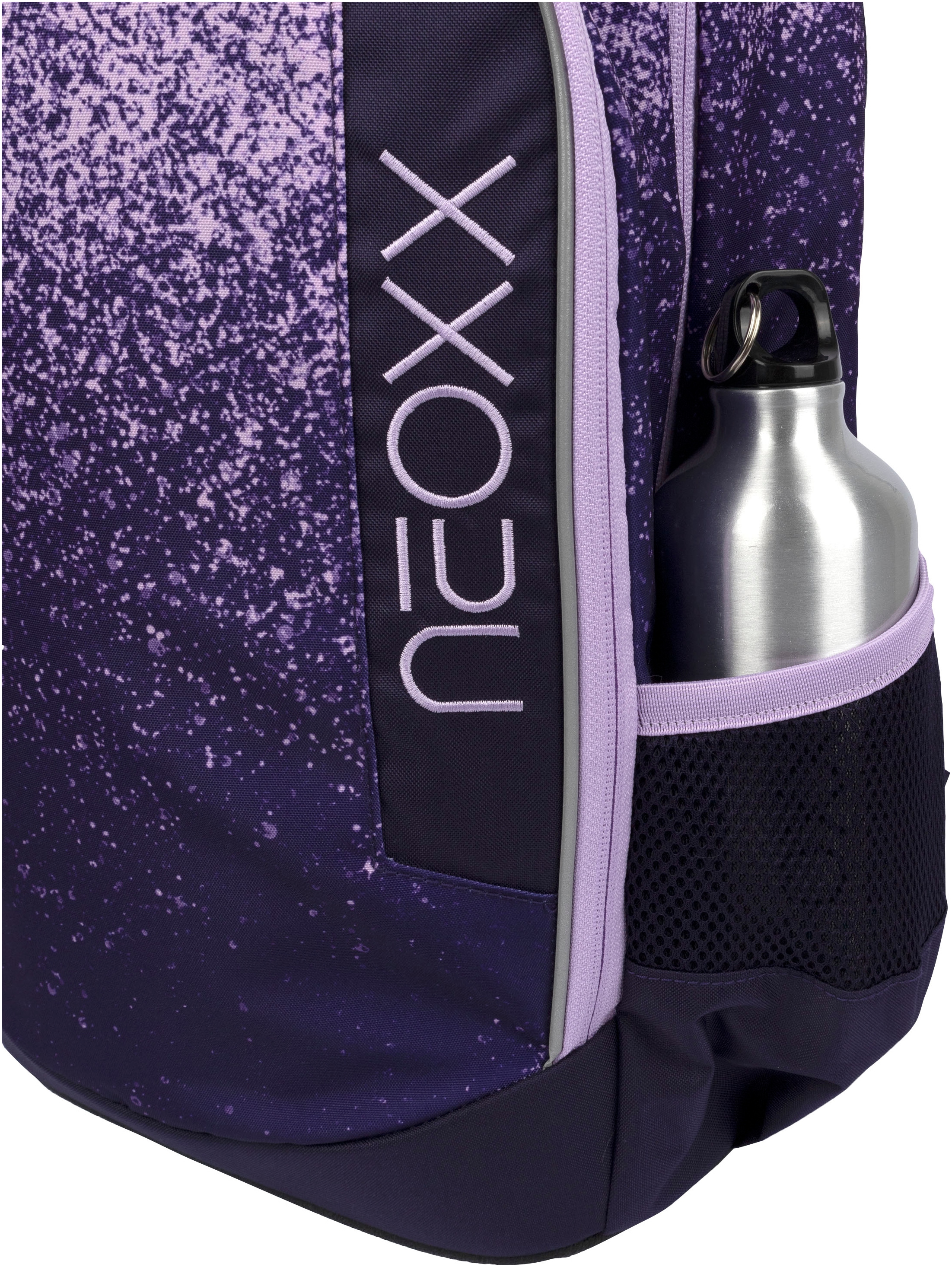 neoxx Schulrucksack »Flow, Glitterally perfect«, teilweise aus recyceltem Material