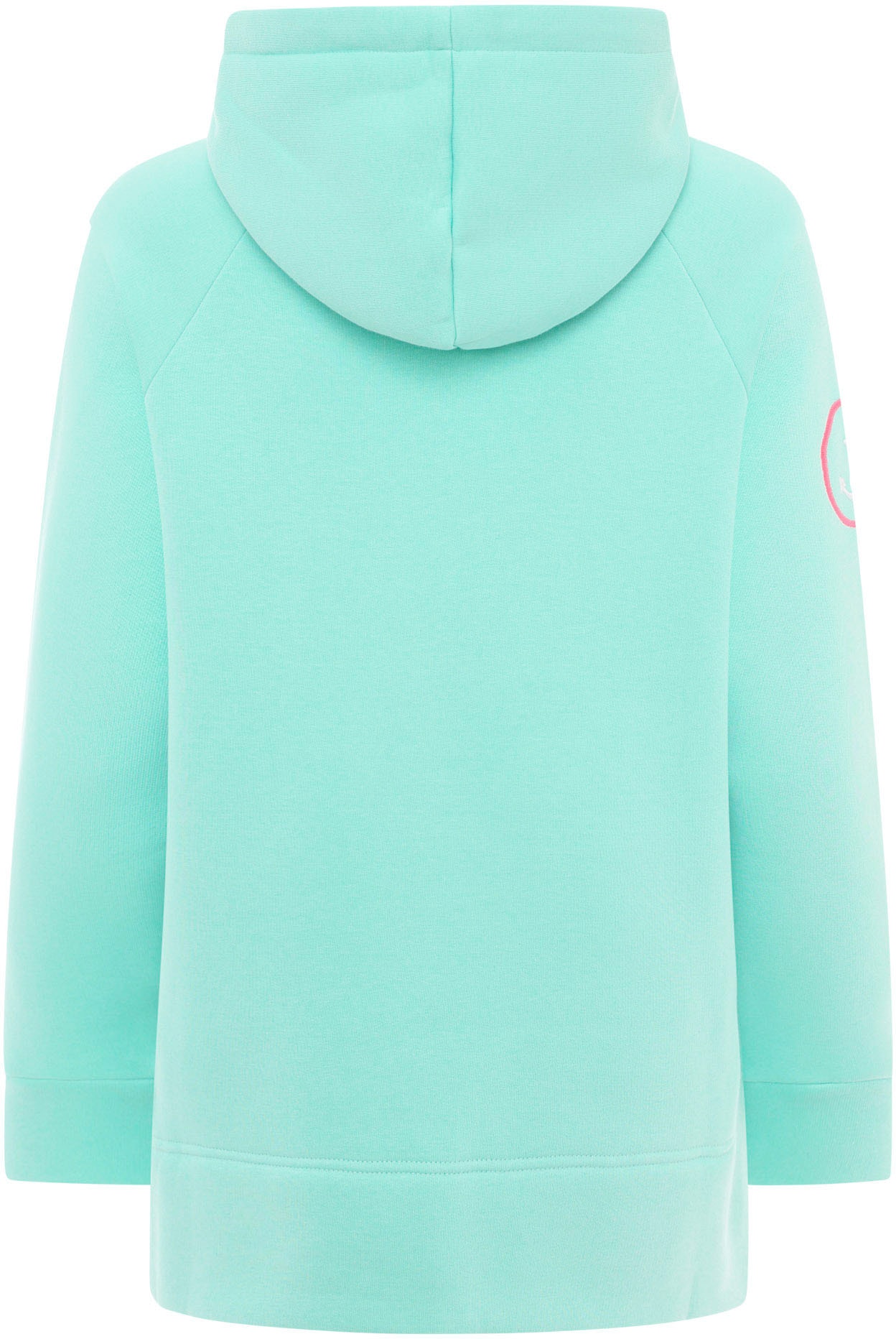 Zwillingsherz Hoodie »Meer Strand Küste«, mit Kapuze, Pailletten-Schriftzug und aufgesticktem Anker-Motiv
