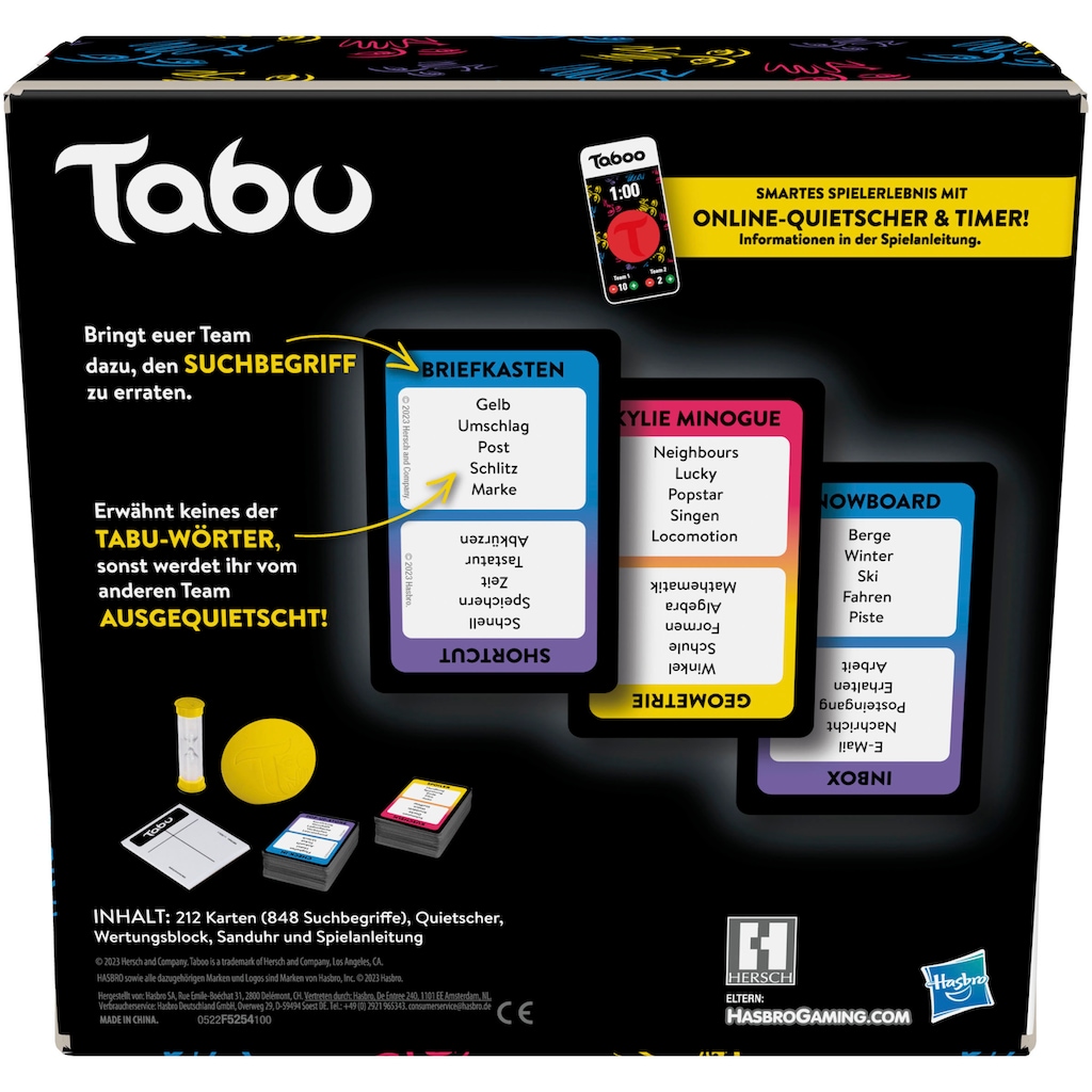 Hasbro Spiel »Tabu«