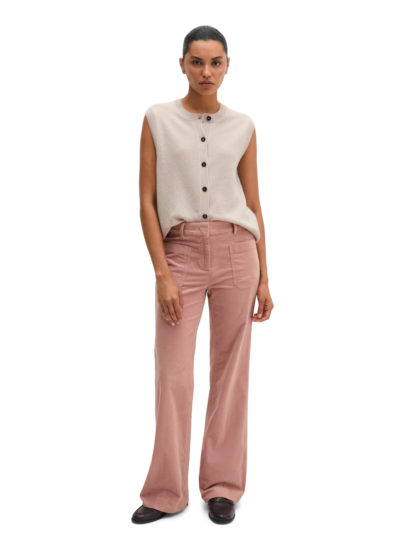 Marc O'Polo Cordhose »MARTHE FLARED«  aus Stretch-Baumwolle, Flared Fit