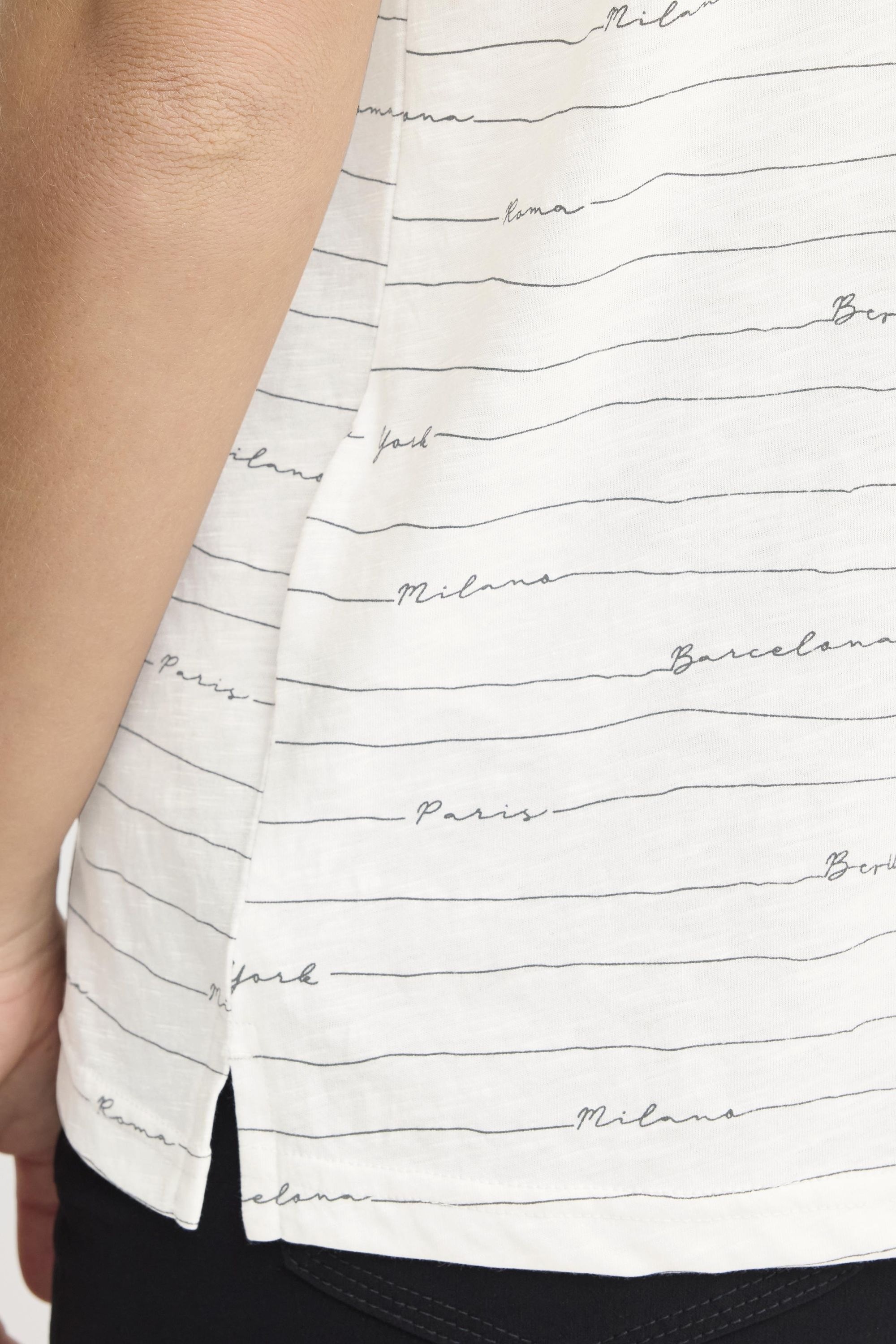 fransa Rundhalsshirt »Rundhalsshirt FRHAZEL«