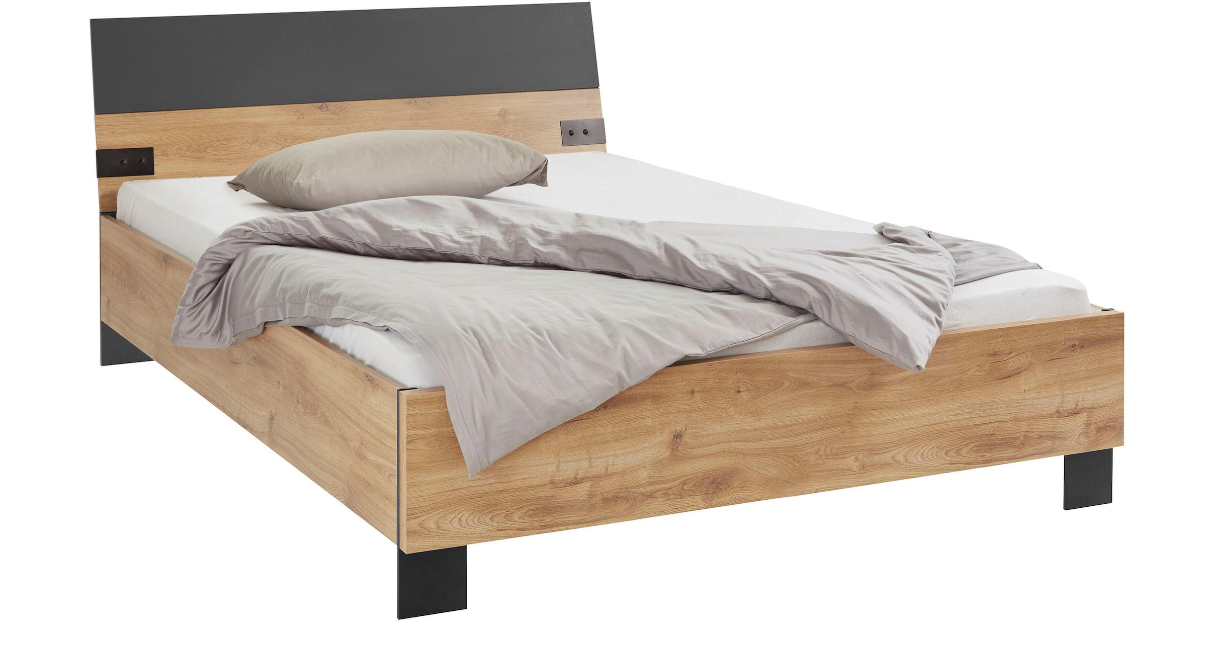 Wimex Futonbett »Malmö, Bett Made in Germany«, im beliebten Industrial look, 3 Breiten zur Auswahl