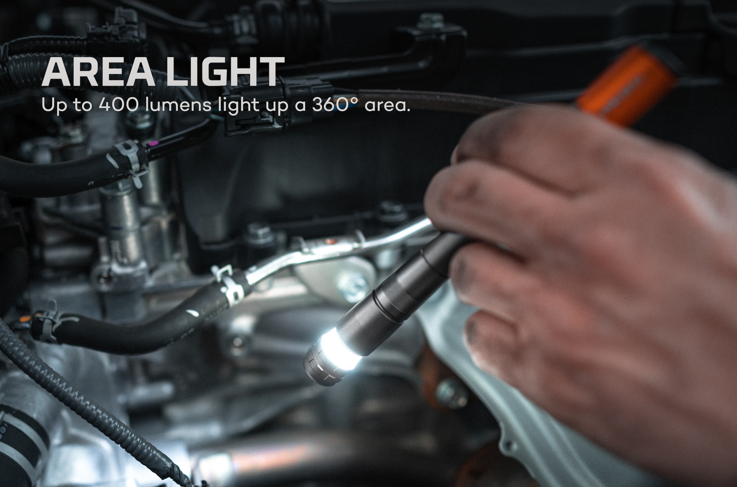 NEBO LED Taschenlampe »Nebo INSPECTOR™ 500+ Flex« Taschenlampe inkl. Ladekabel,  Flexibel mit Akku- oder Batteriebetrieb nutzbar