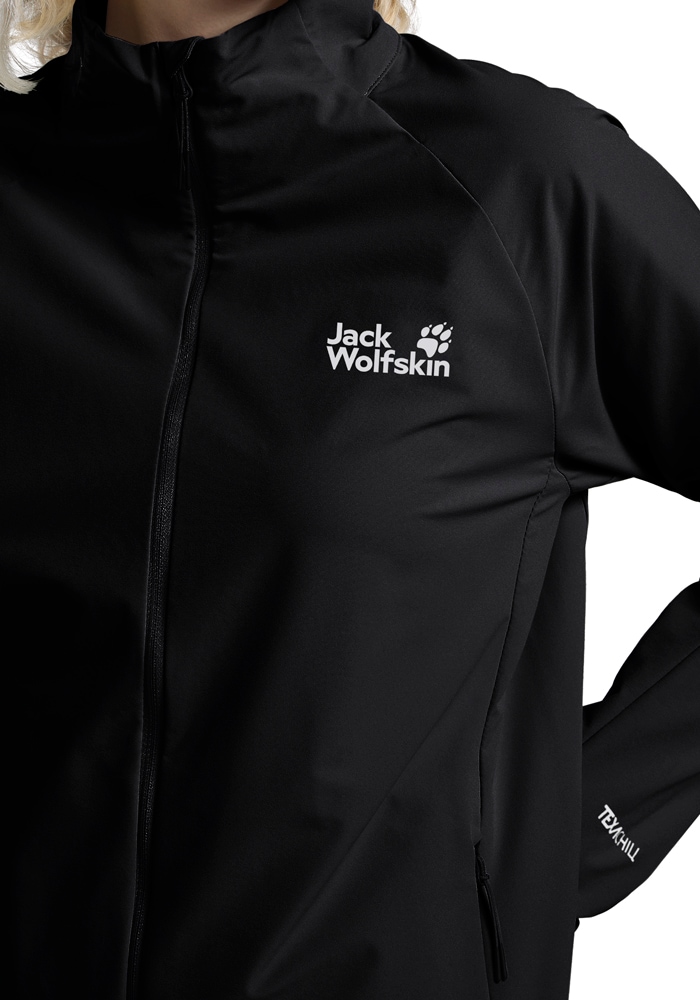 Jack Wolfskin Outdoorjacke »PRELIGHT STRIDE JKT W« mit UV-Schutz, leicht verstaubar, windabweisend, atmungsaktiv