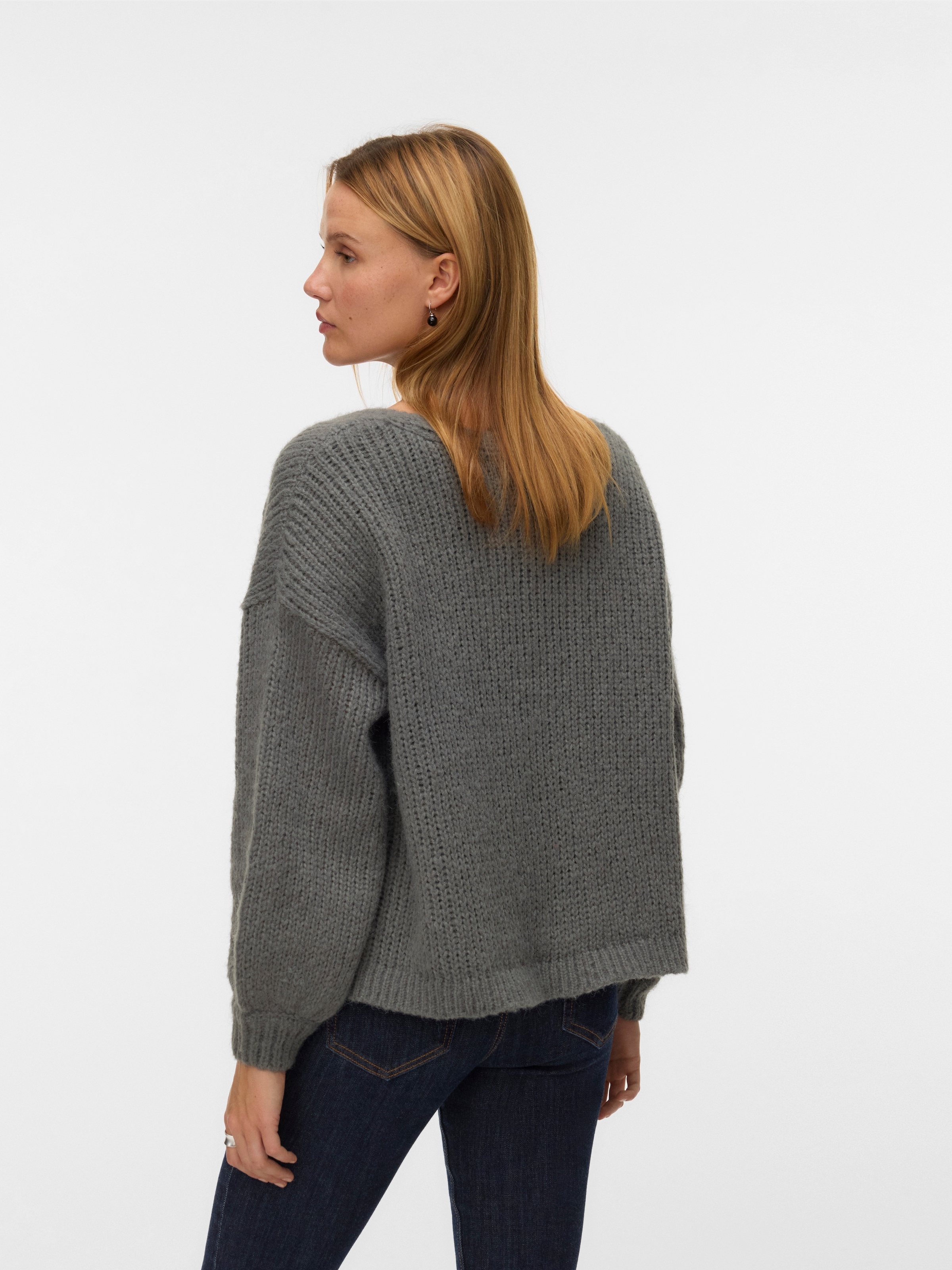 Vero Moda Strickjacke »VMMAYBE LS OPEN CARDIGAN GA REP«